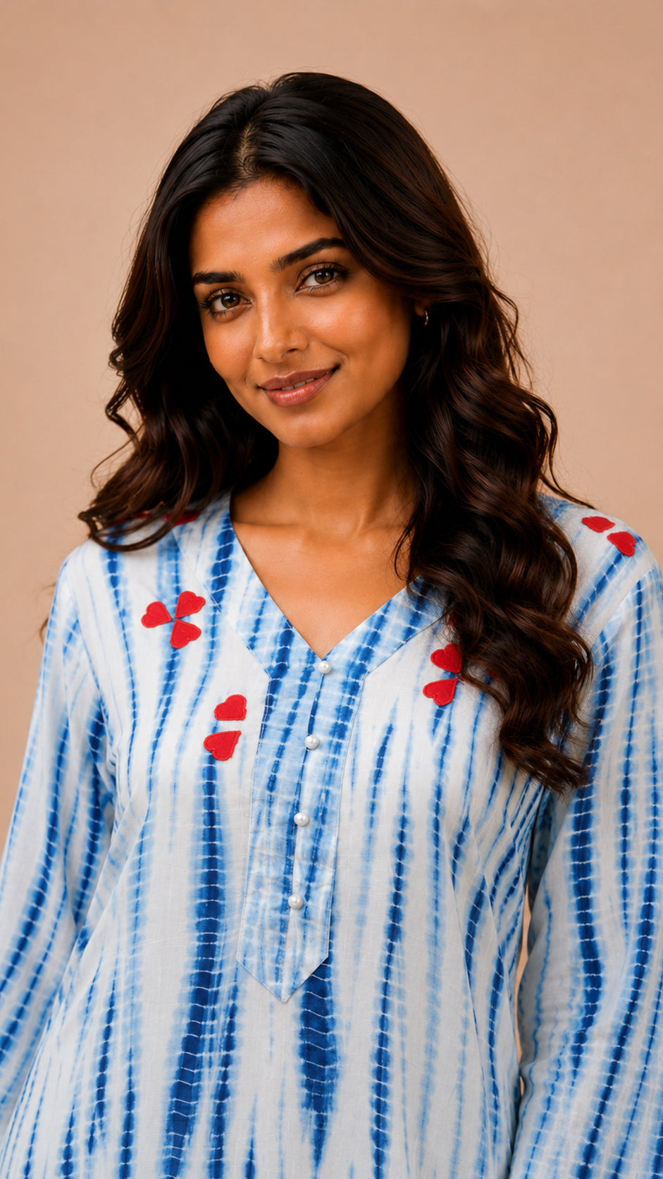 Straight long kurta with pant traditional ware