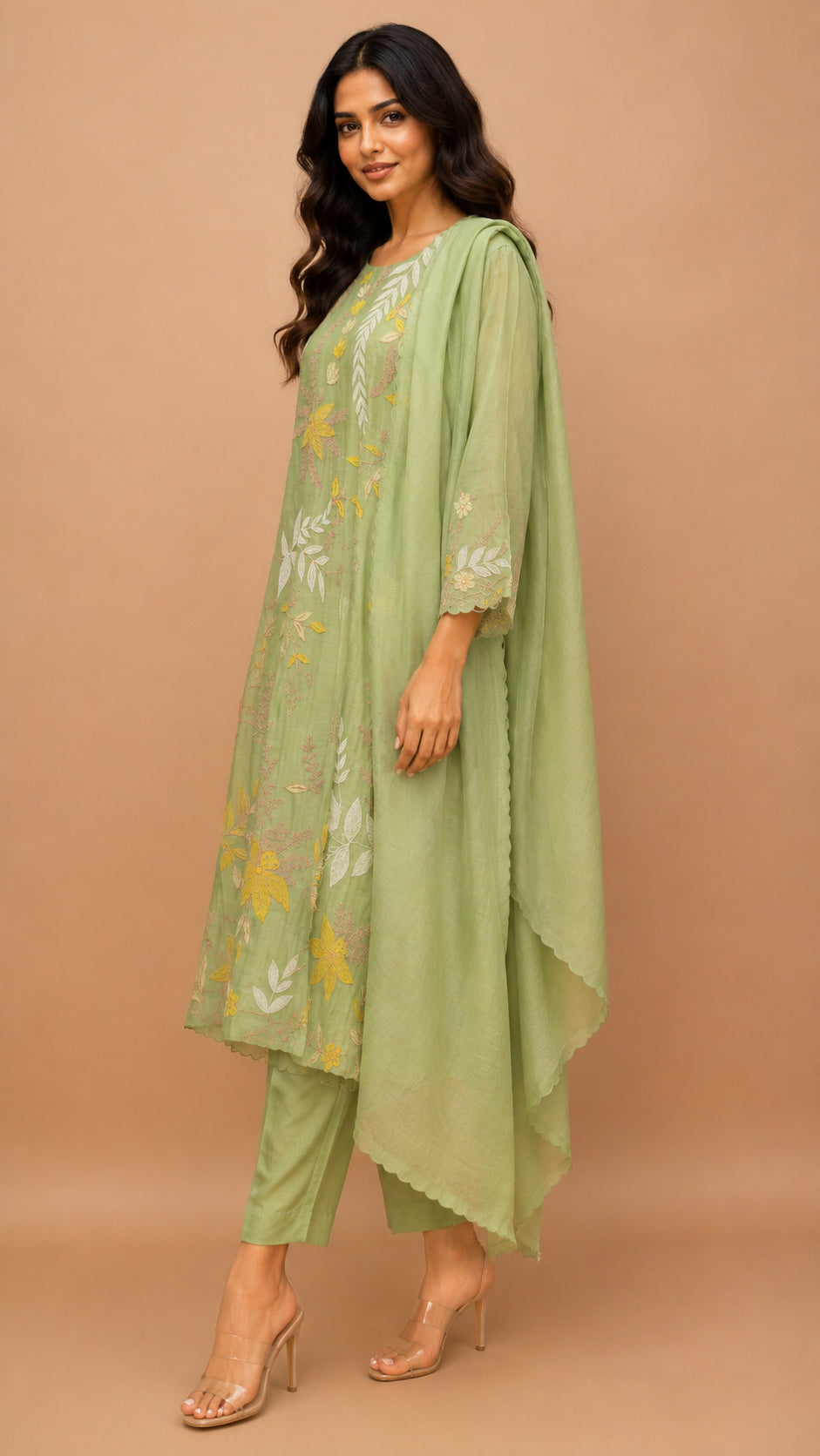Kurta pant with dupatta (3 piece set)