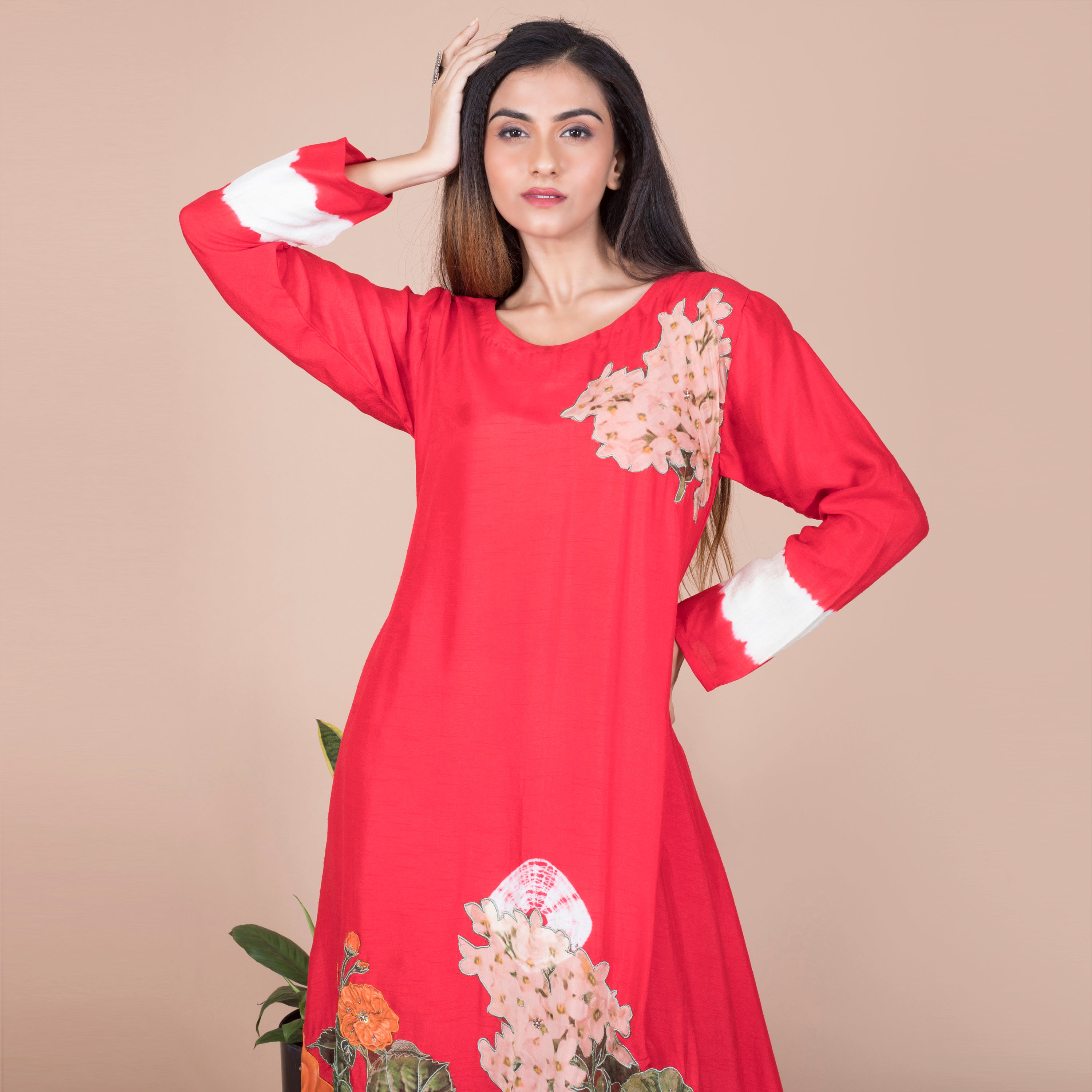 Patch work Kurta Set