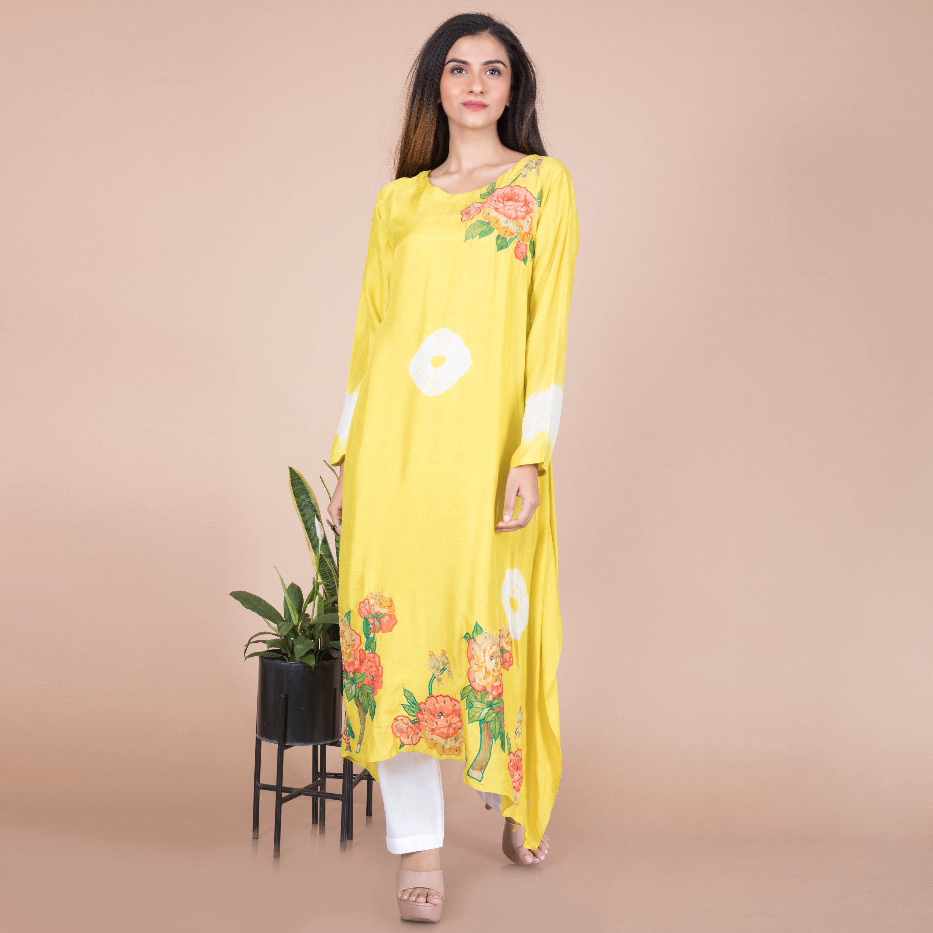 Patch work Kurta Set