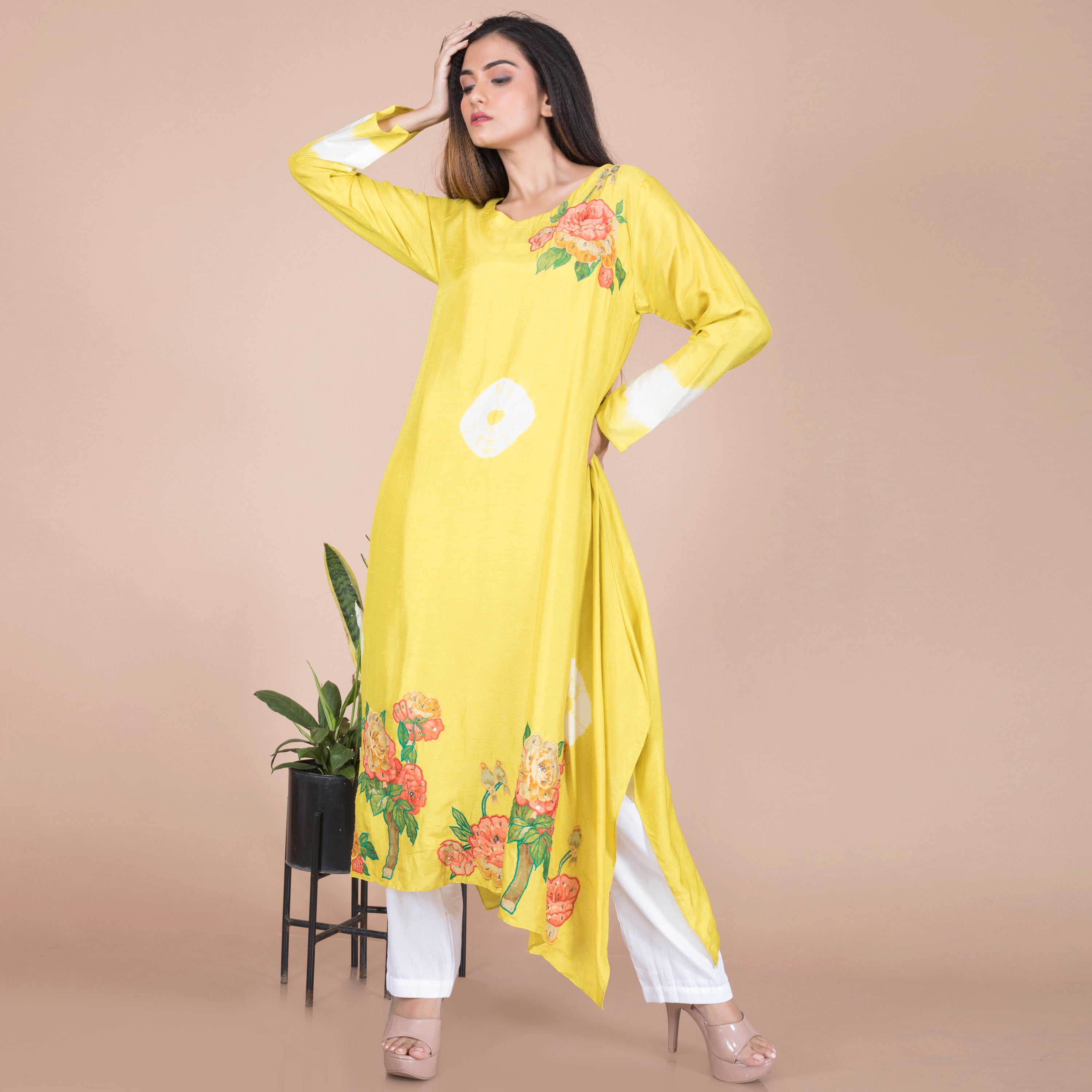 Patch work Kurta Set