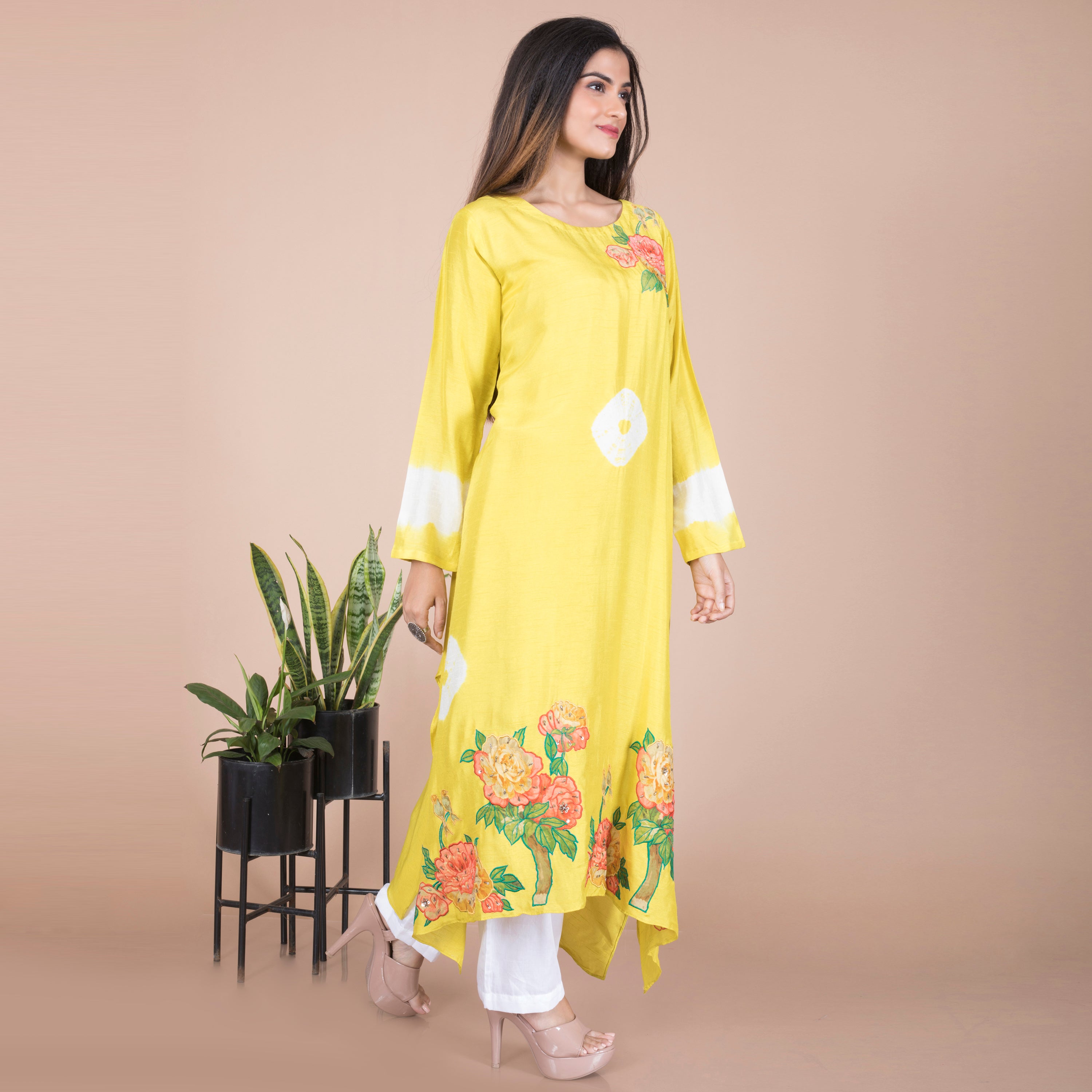 Patch work Kurta Set