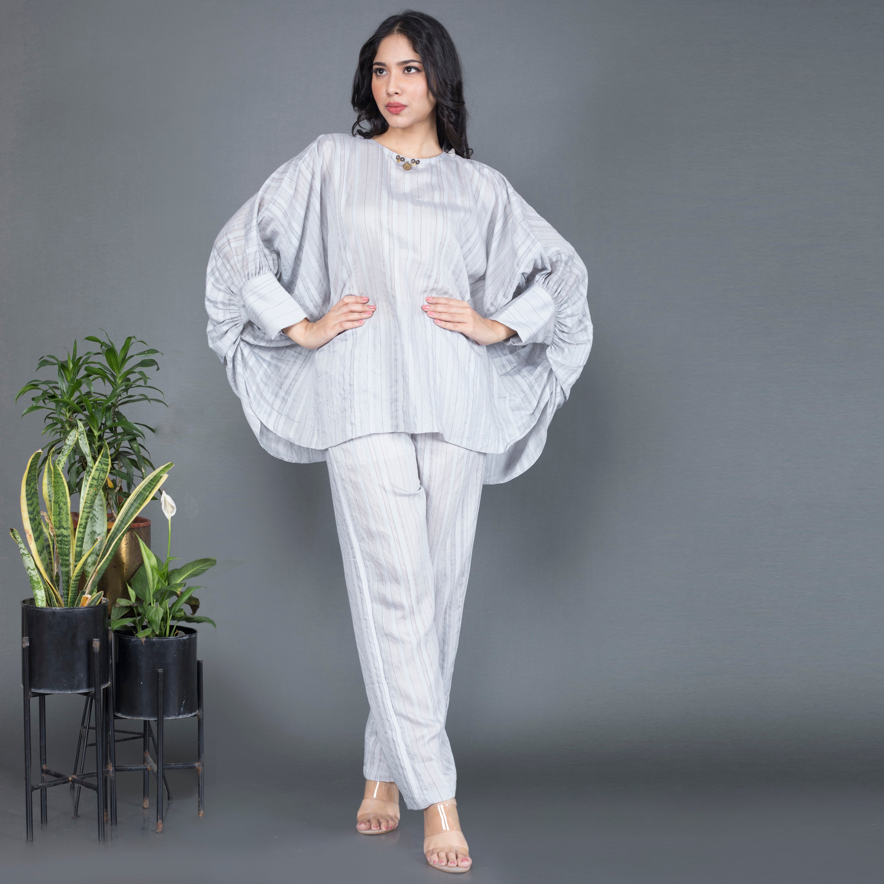 Cotton blend casual Co ord set