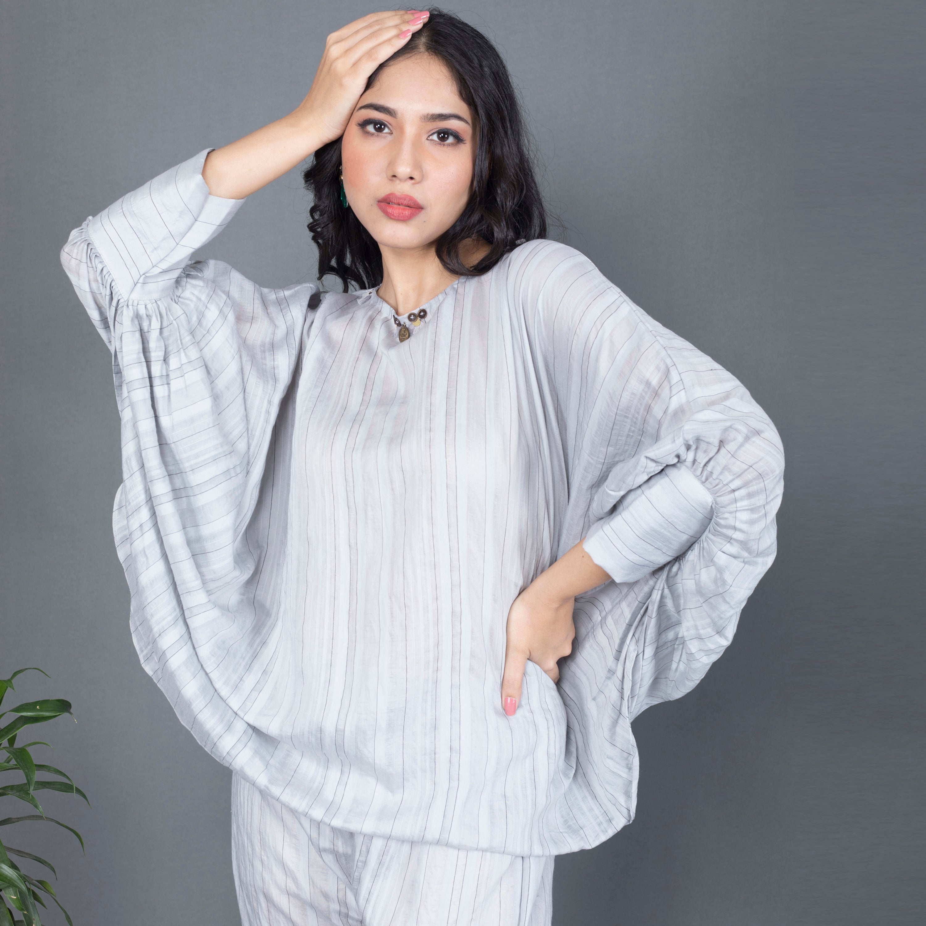 Cotton blend casual Co ord set