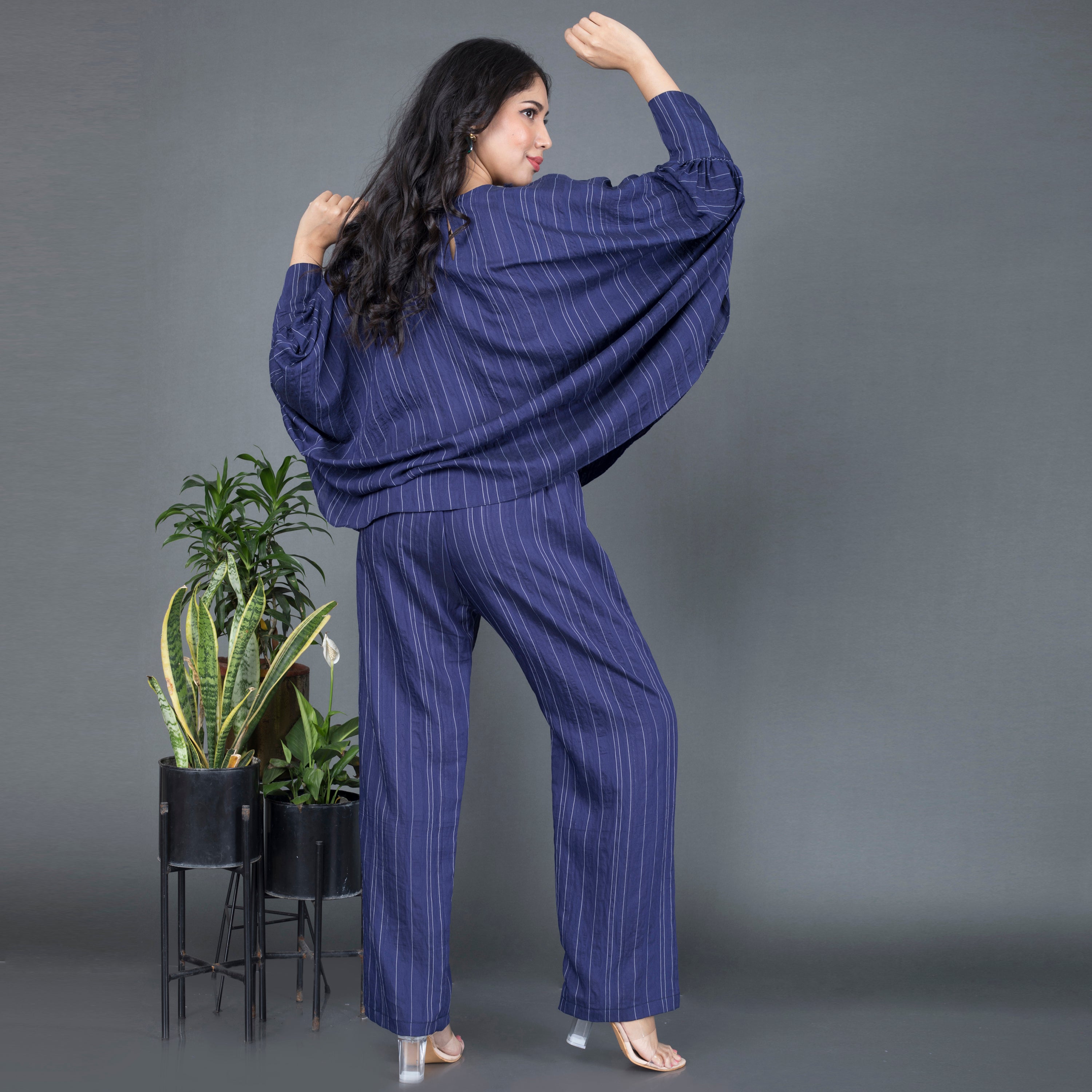 Cotton blend casual Co ord set