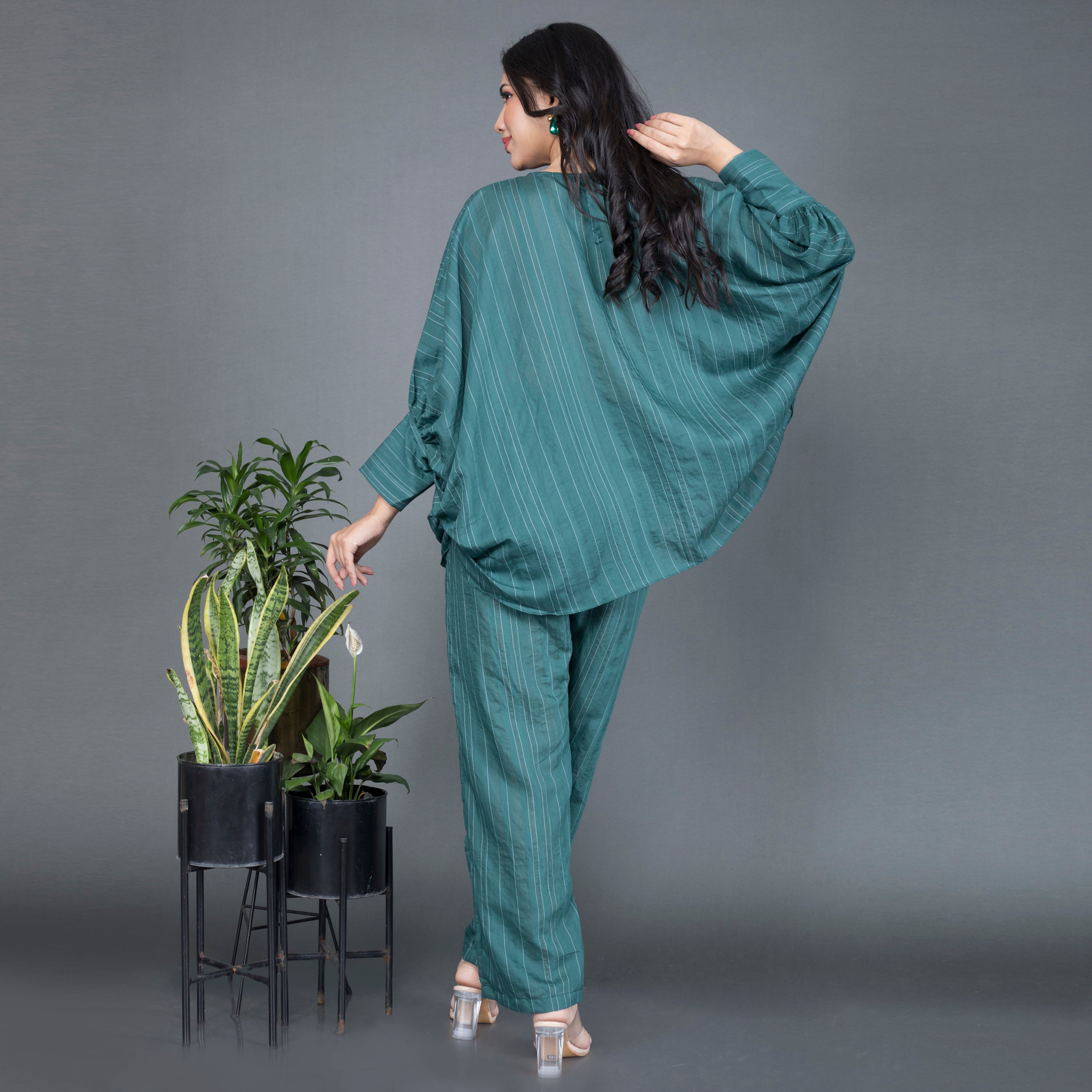 Cotton blend casual Co ord set