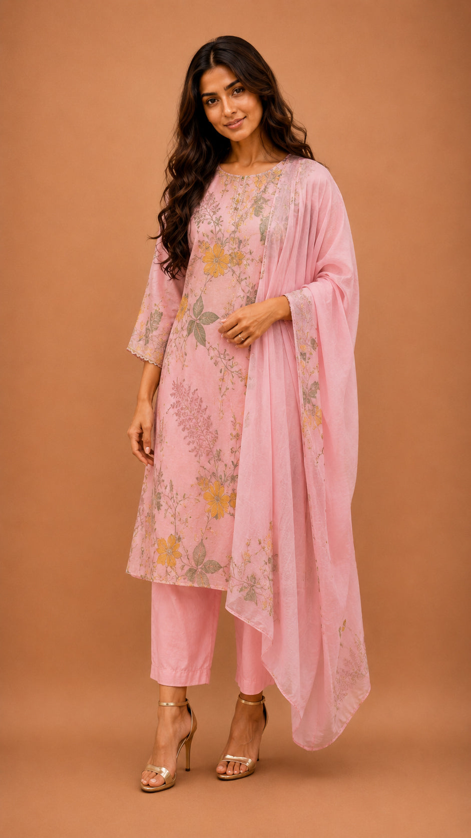 Kurta pant with dupatta (3 piece set)