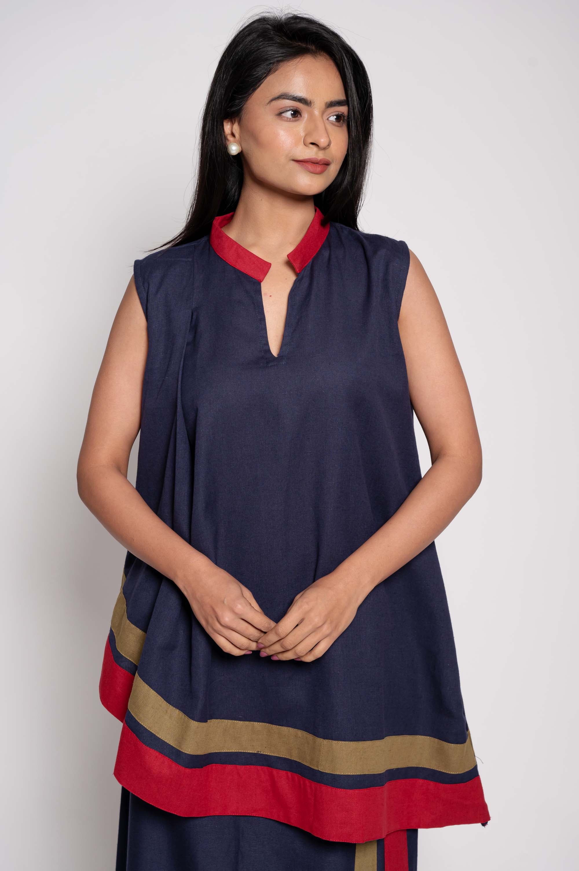 Coord set with border details