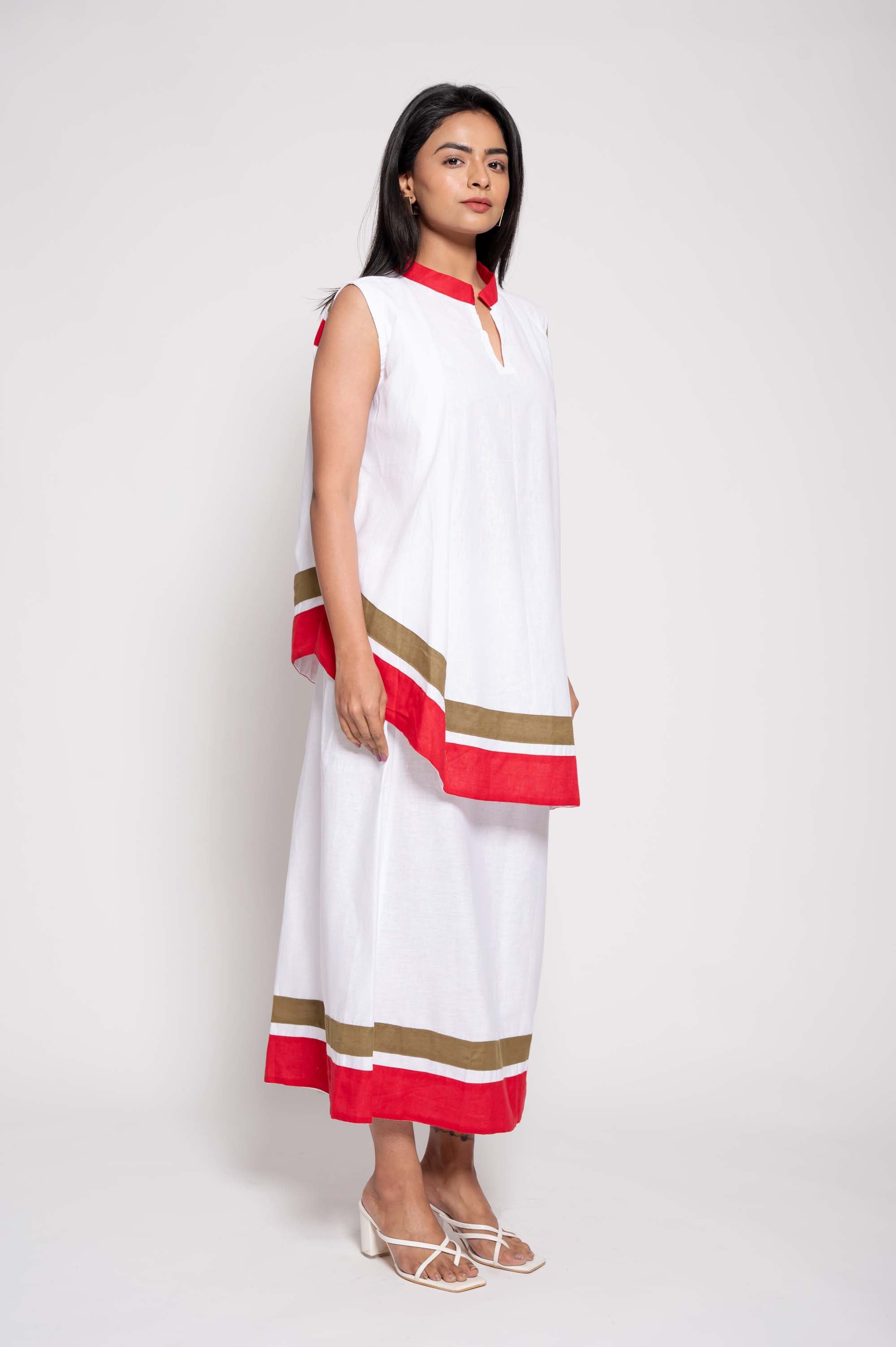 Coord set with border details