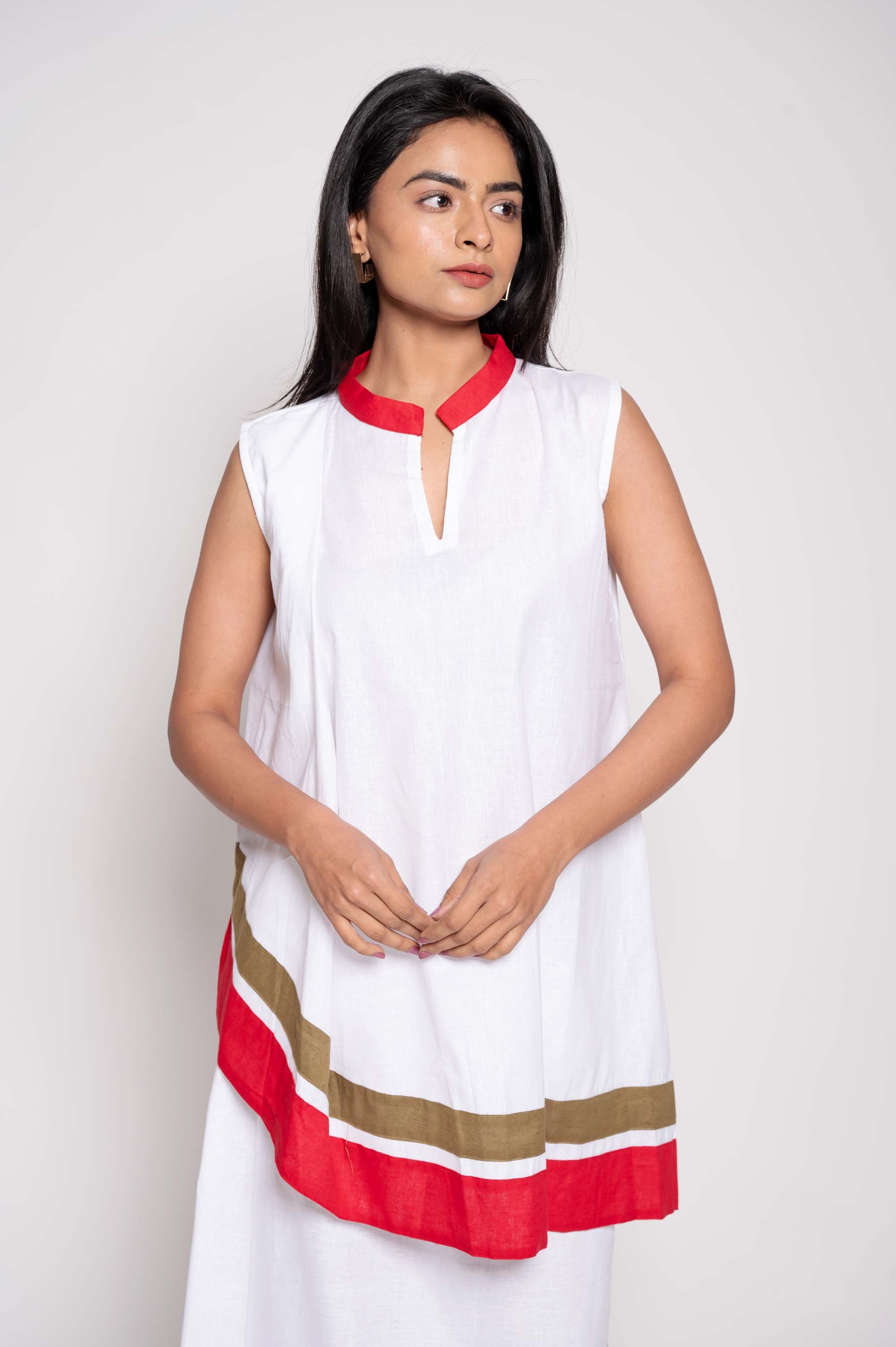 Coord set with border details