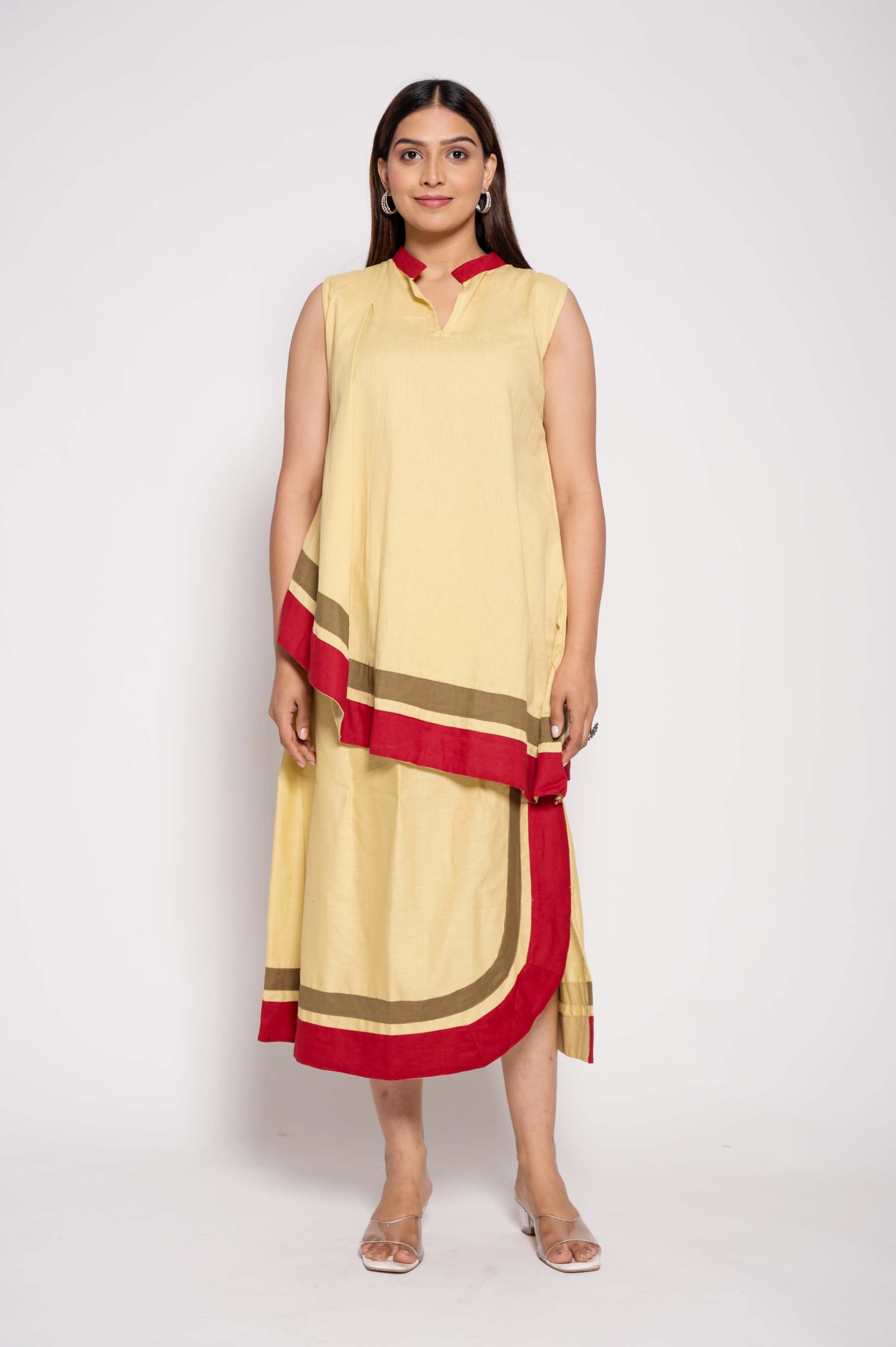 Coord set with border details