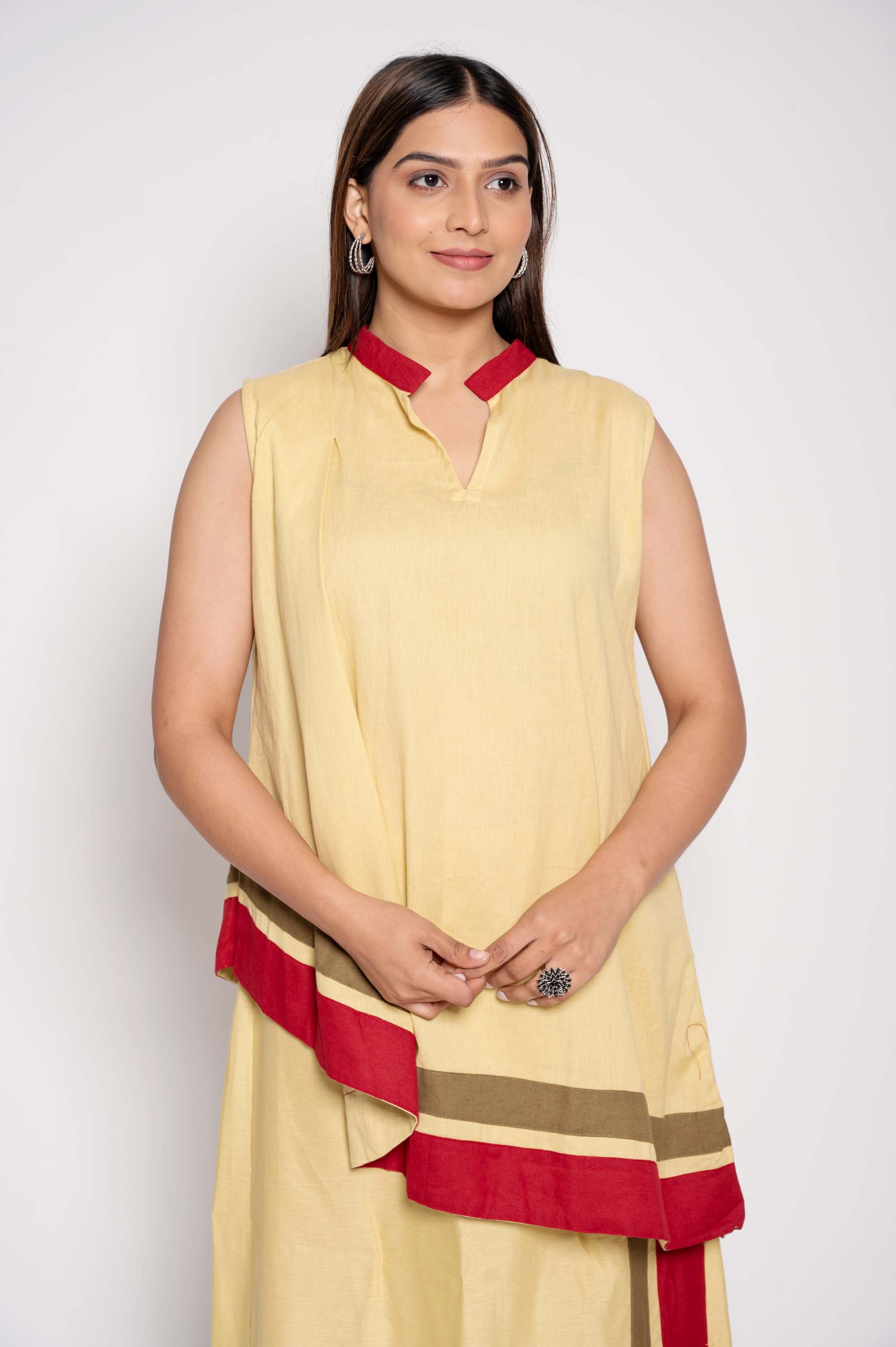 Coord set with border details