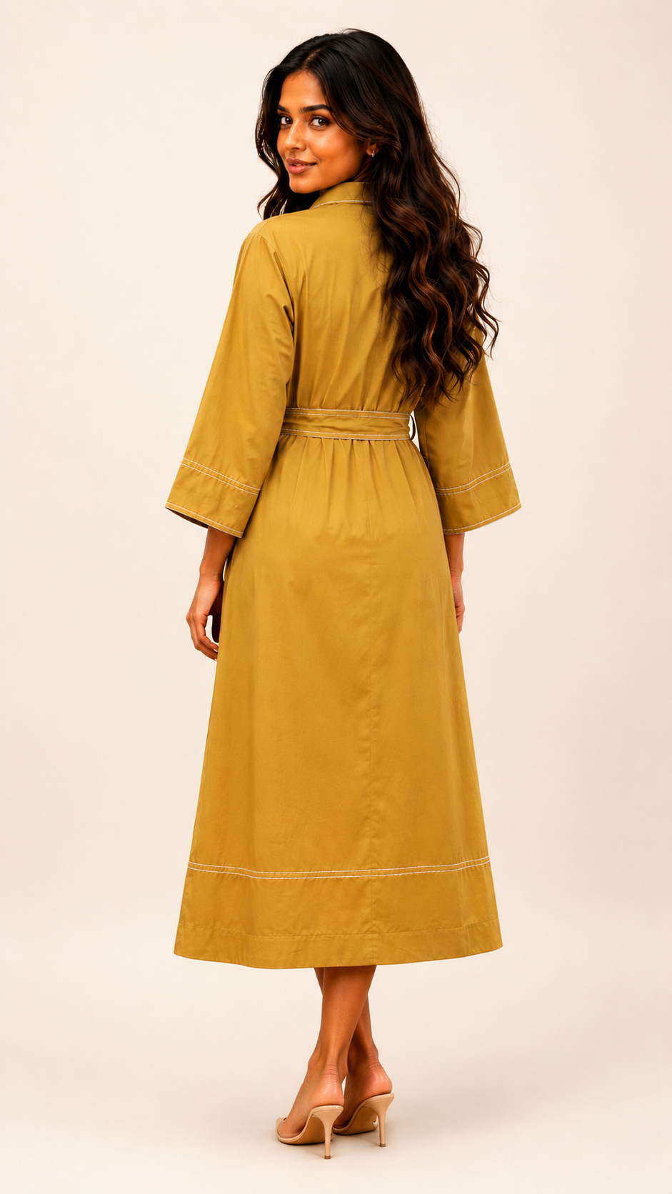 One piece kurti with belt western, party ware