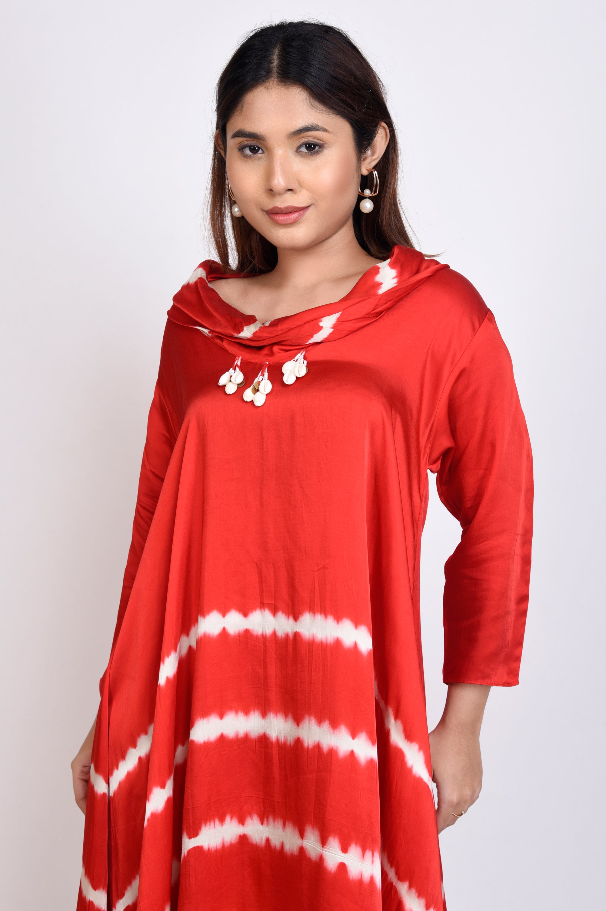 Tie Dye Cowl Neck Co-ord Set