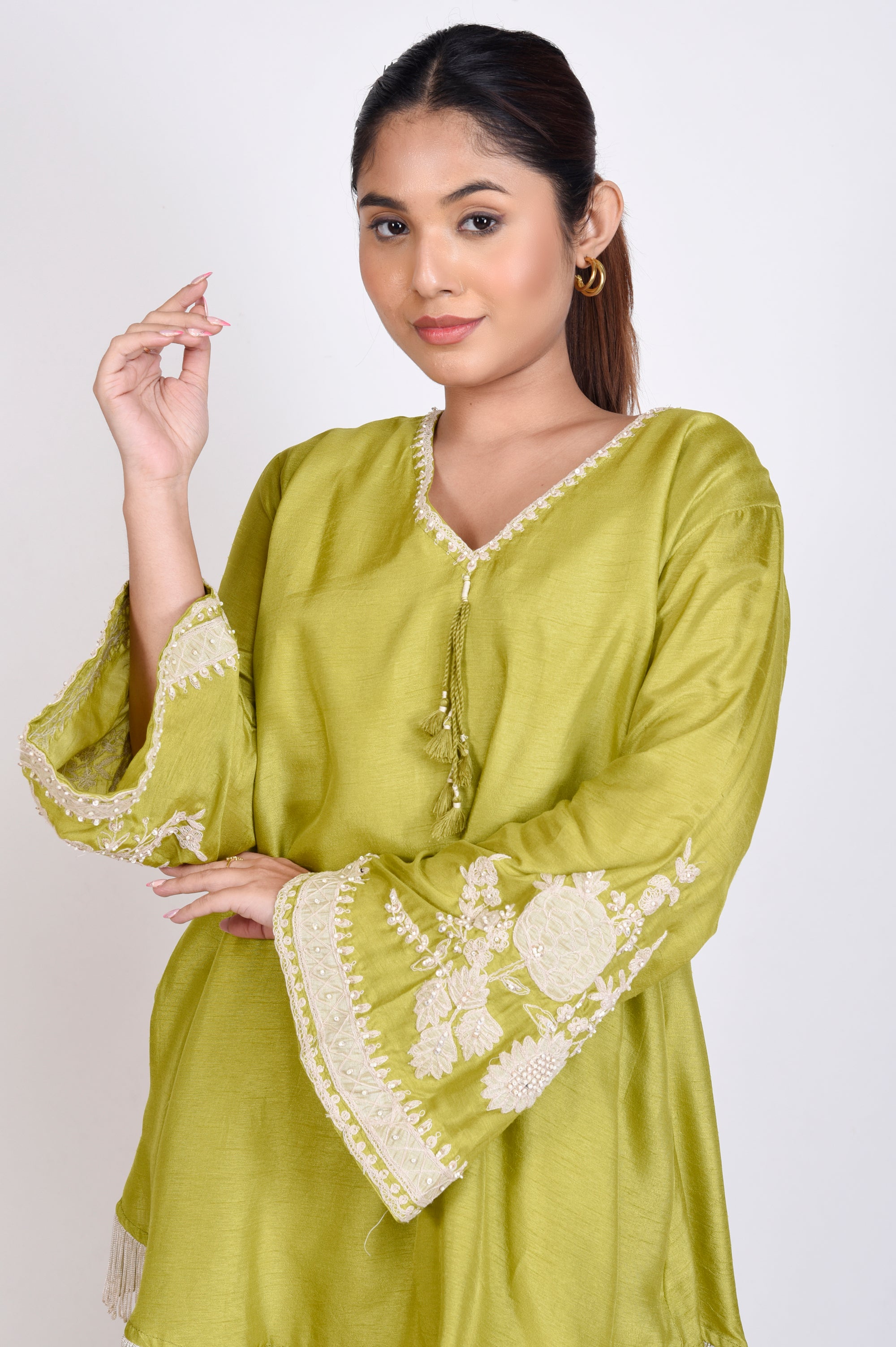Short Kurta With Harem Pant