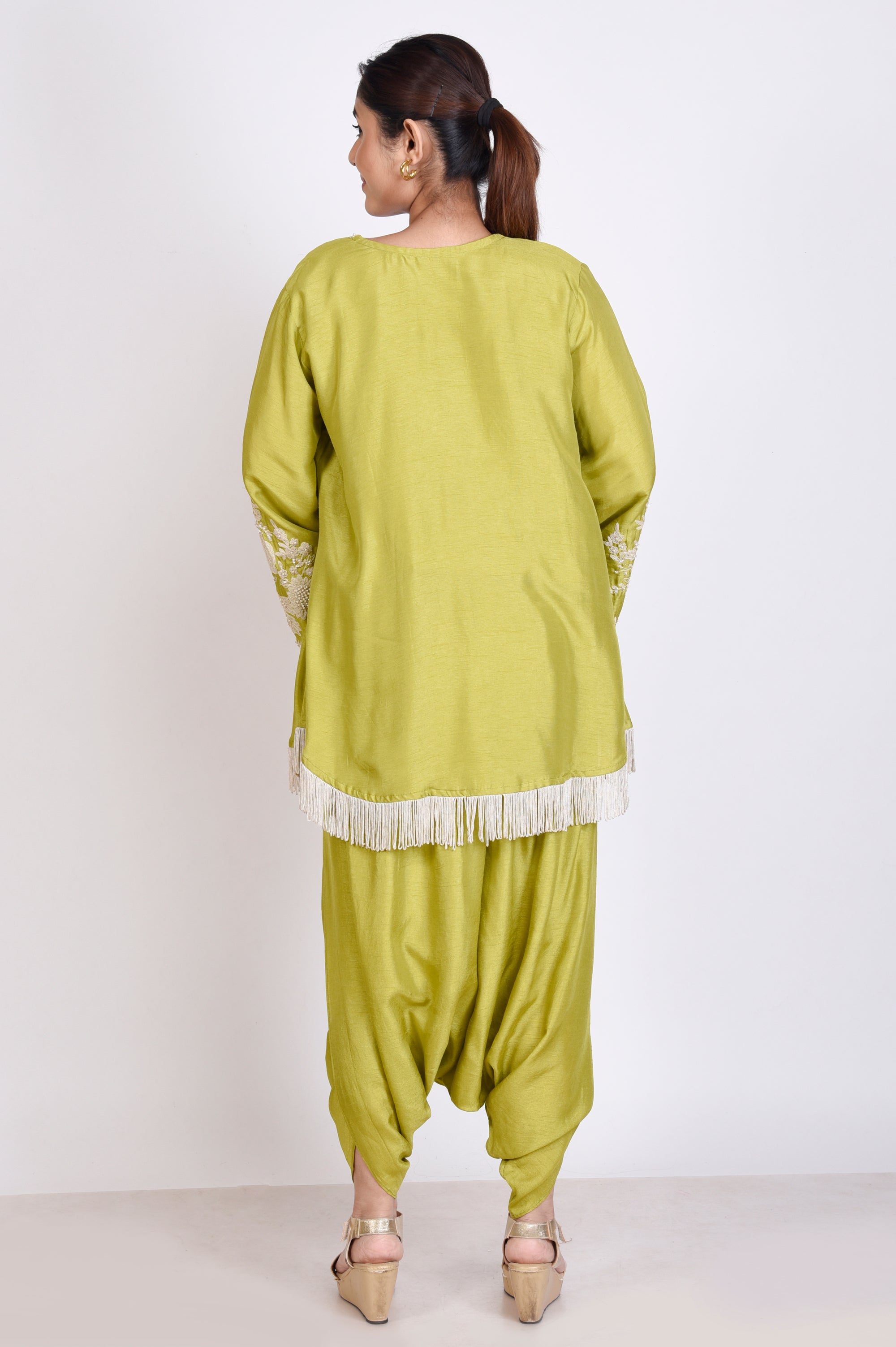 Short Kurta With Harem Pant