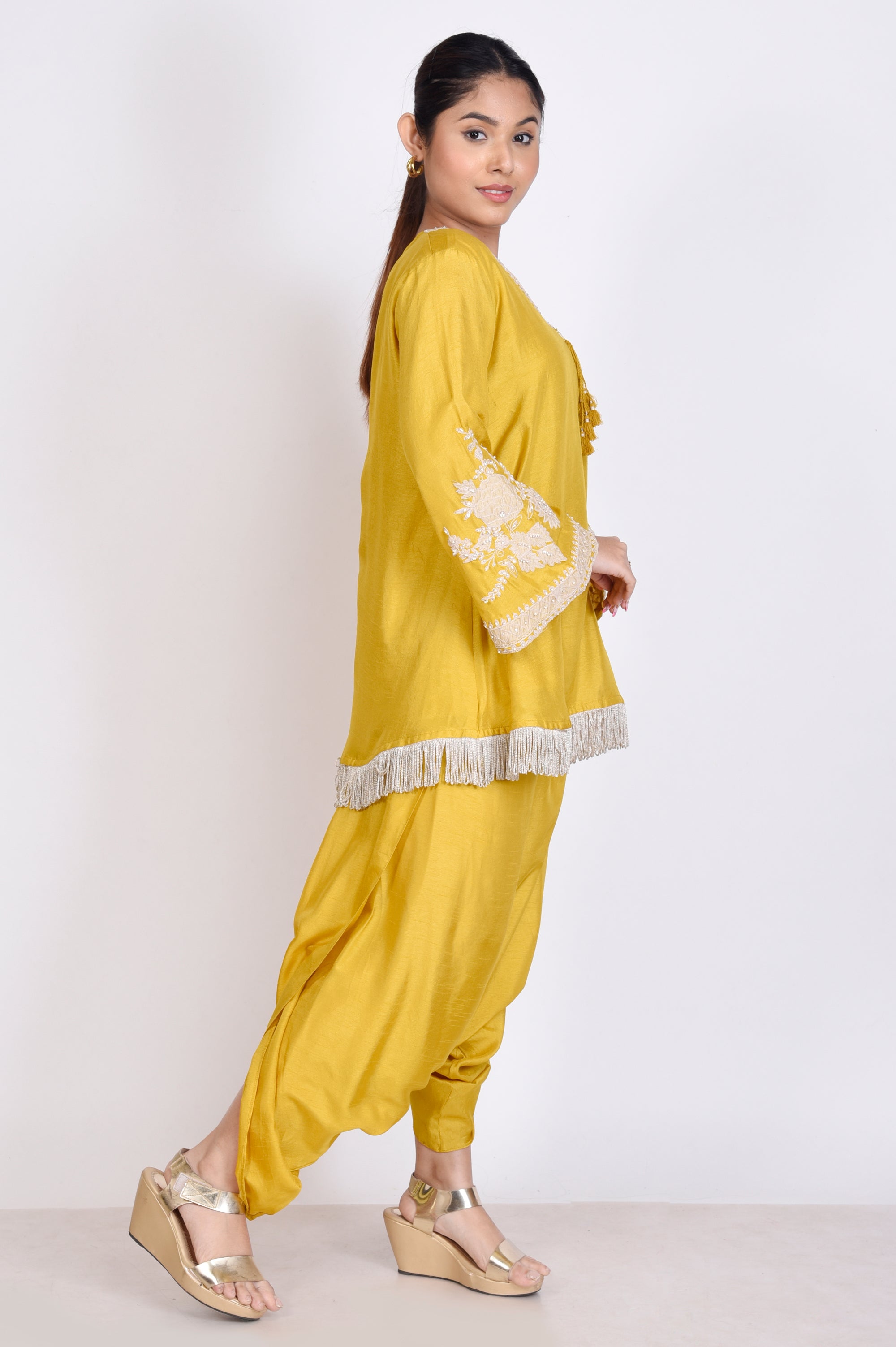 Short Kurta With Harem Pant