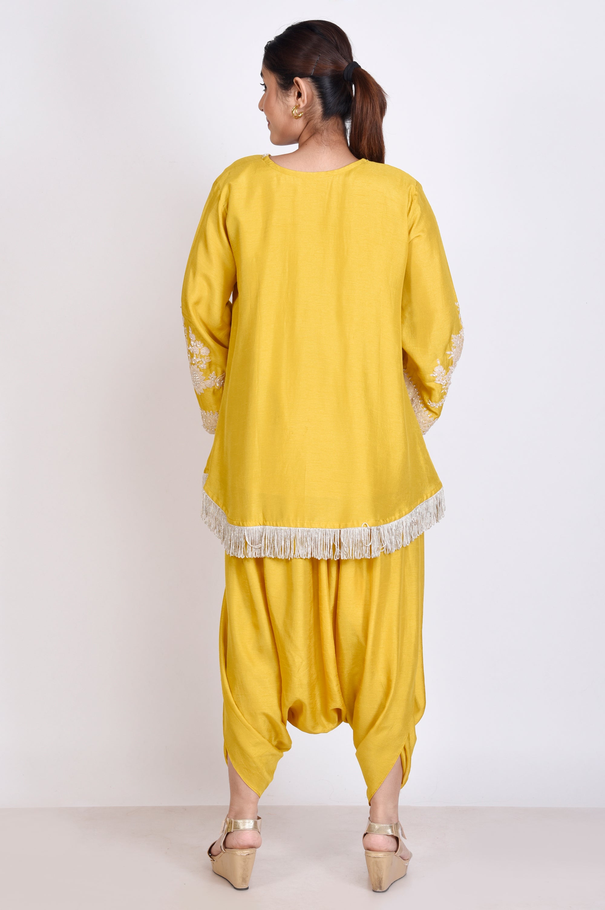 Short Kurta With Harem Pant