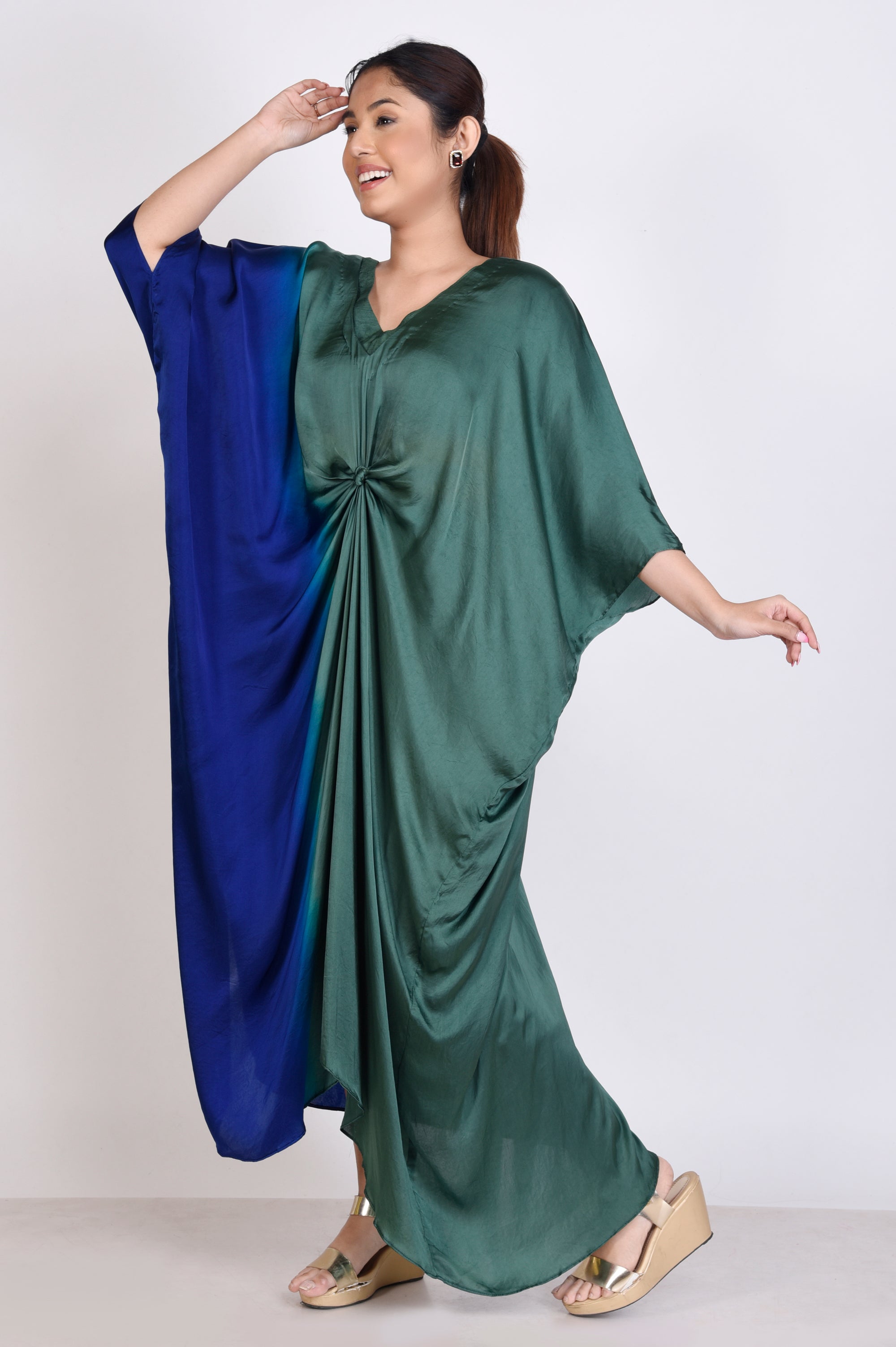 Shaded Flowy Kaftan