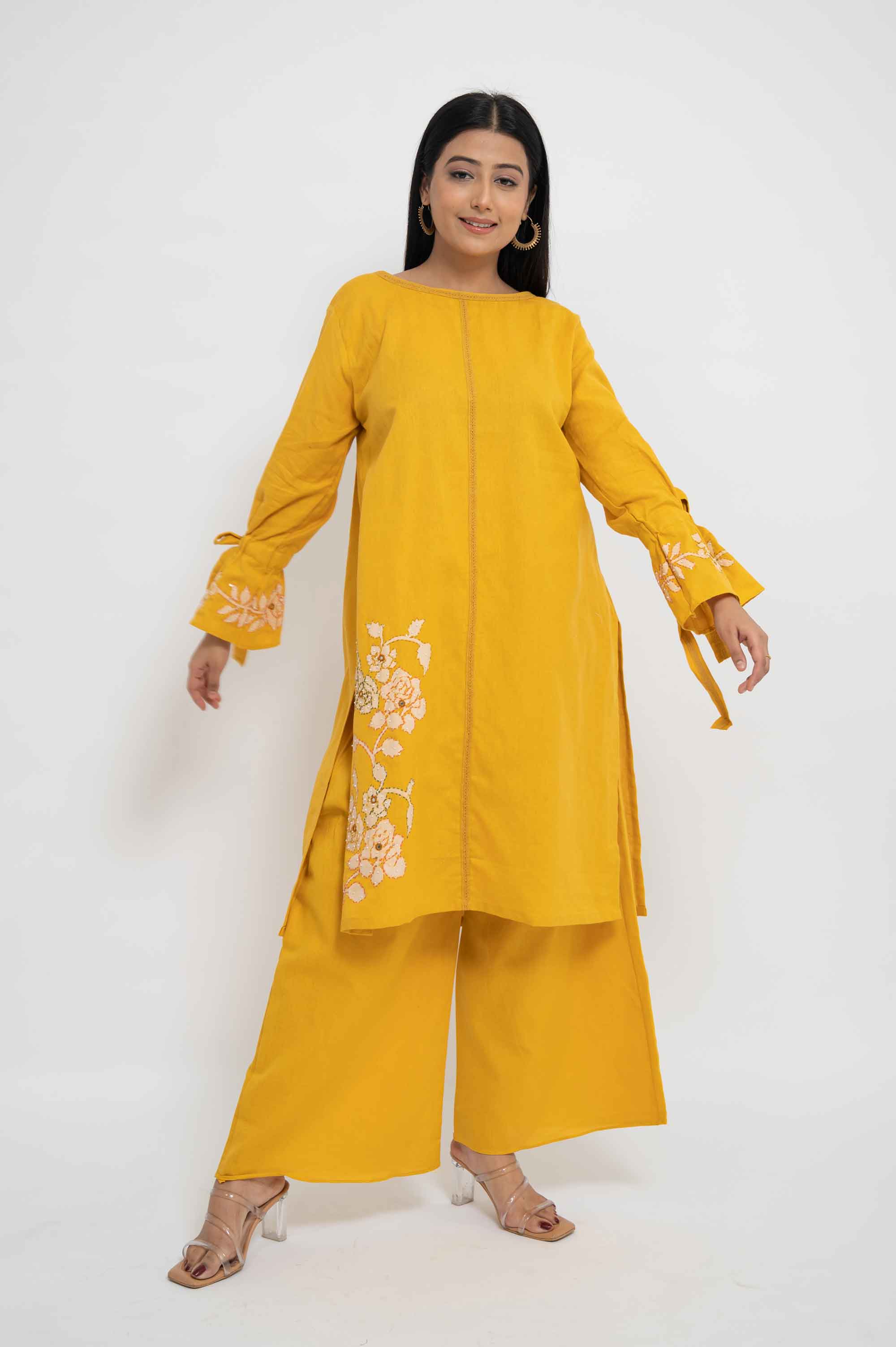 Appliqued Urban Kurta set