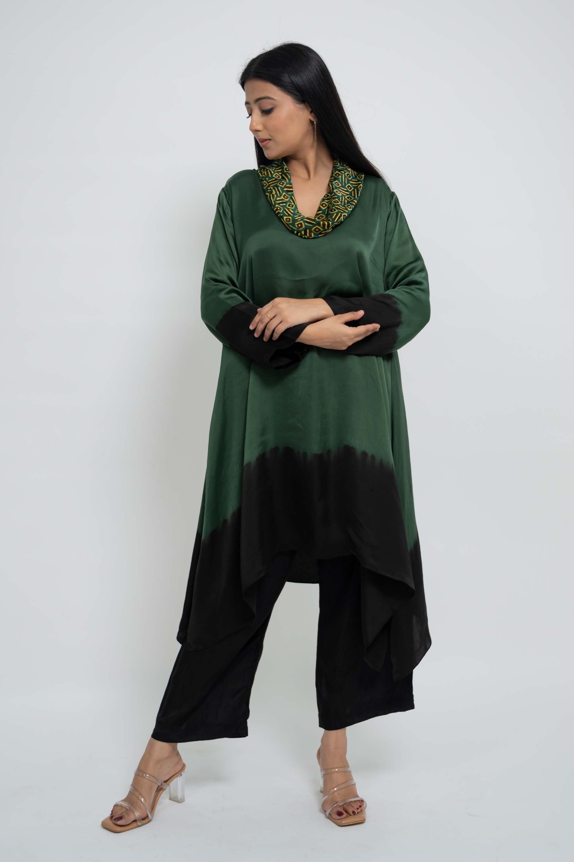 Dual Colour A-Liner Coord set