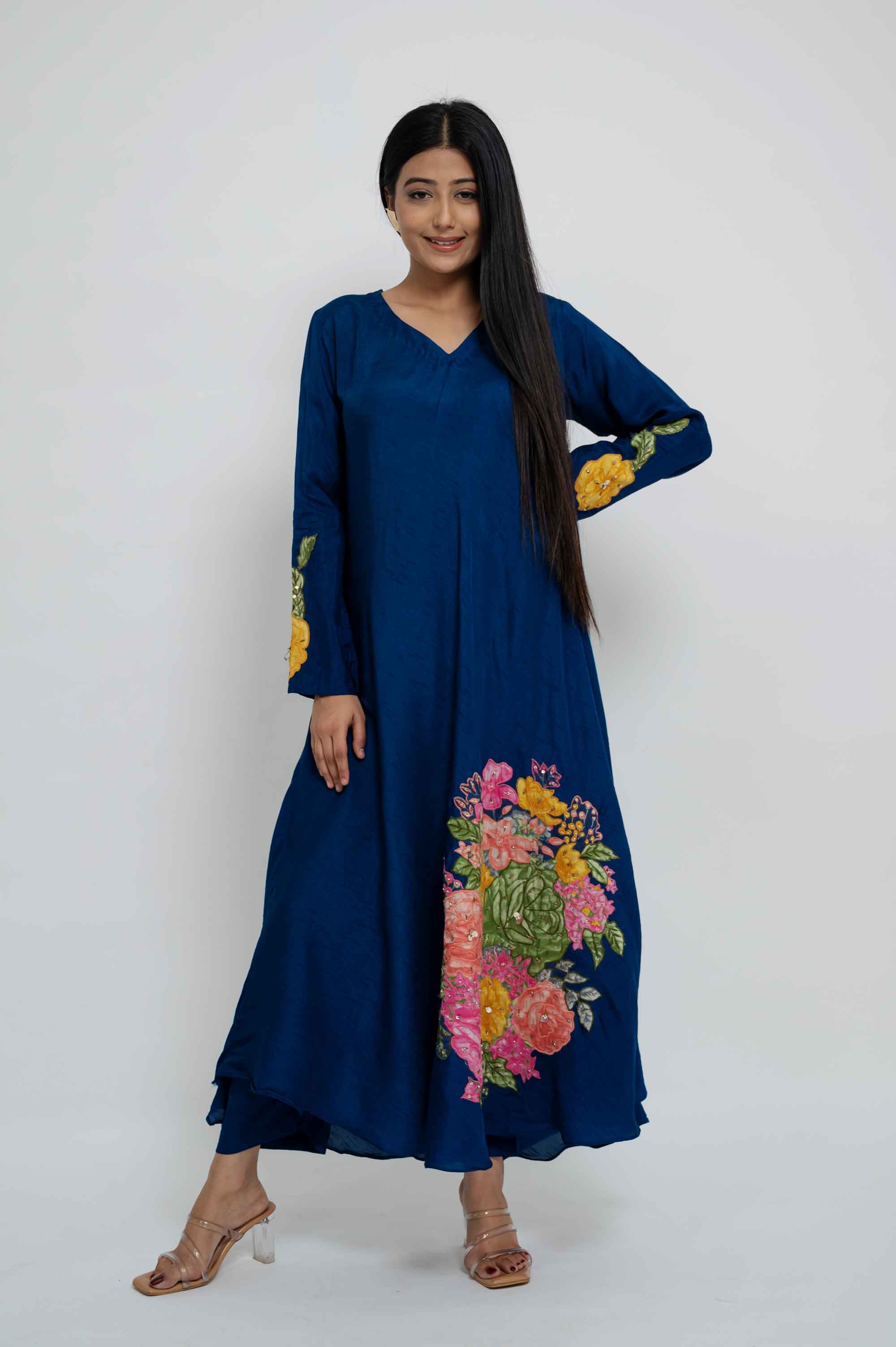 Classy Patchwork Kurtaset with Dupatta