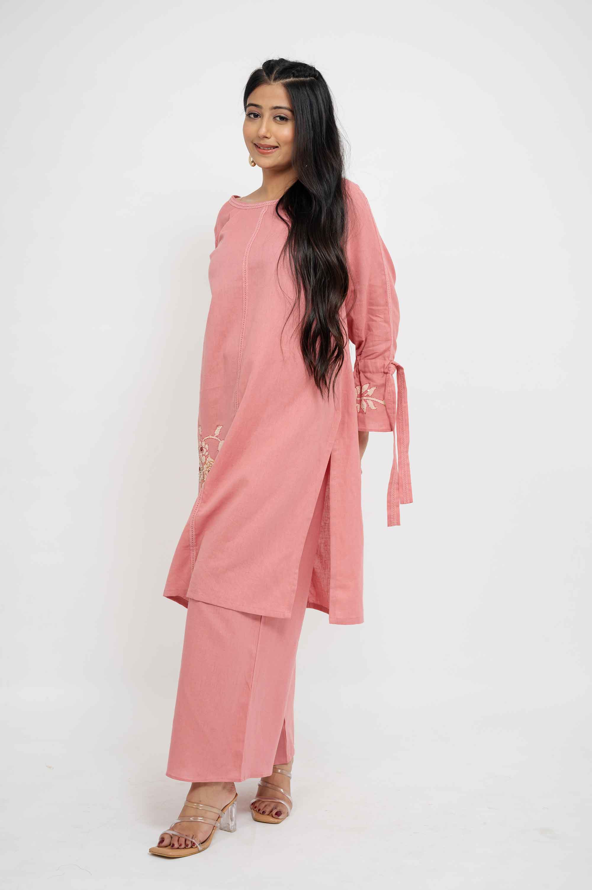 Appliqued Urban Kurta set