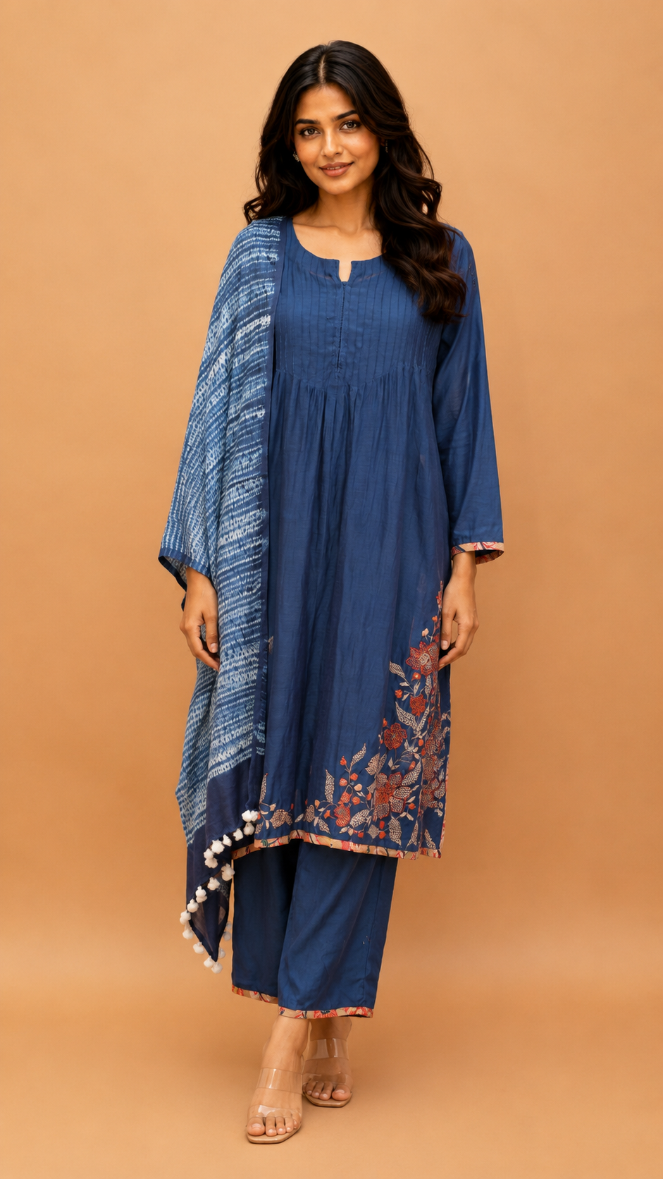 Kurta pant with dupatta (3 piece set)  for traditional wear