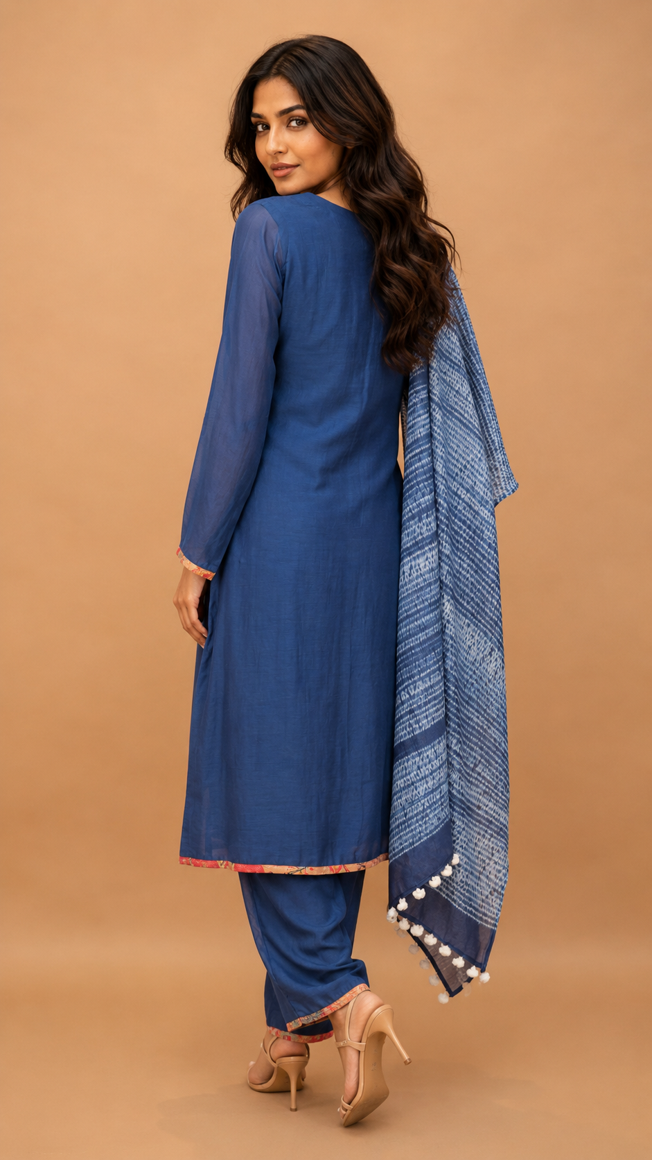 Kurta pant with dupatta (3 piece set)  for traditional wear