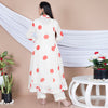 Polka Dot Collar Styled Kurta