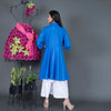 Collar style kurta set