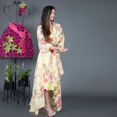 Dreamy Floral Gown