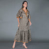 Printed Frock Pattern Dress
