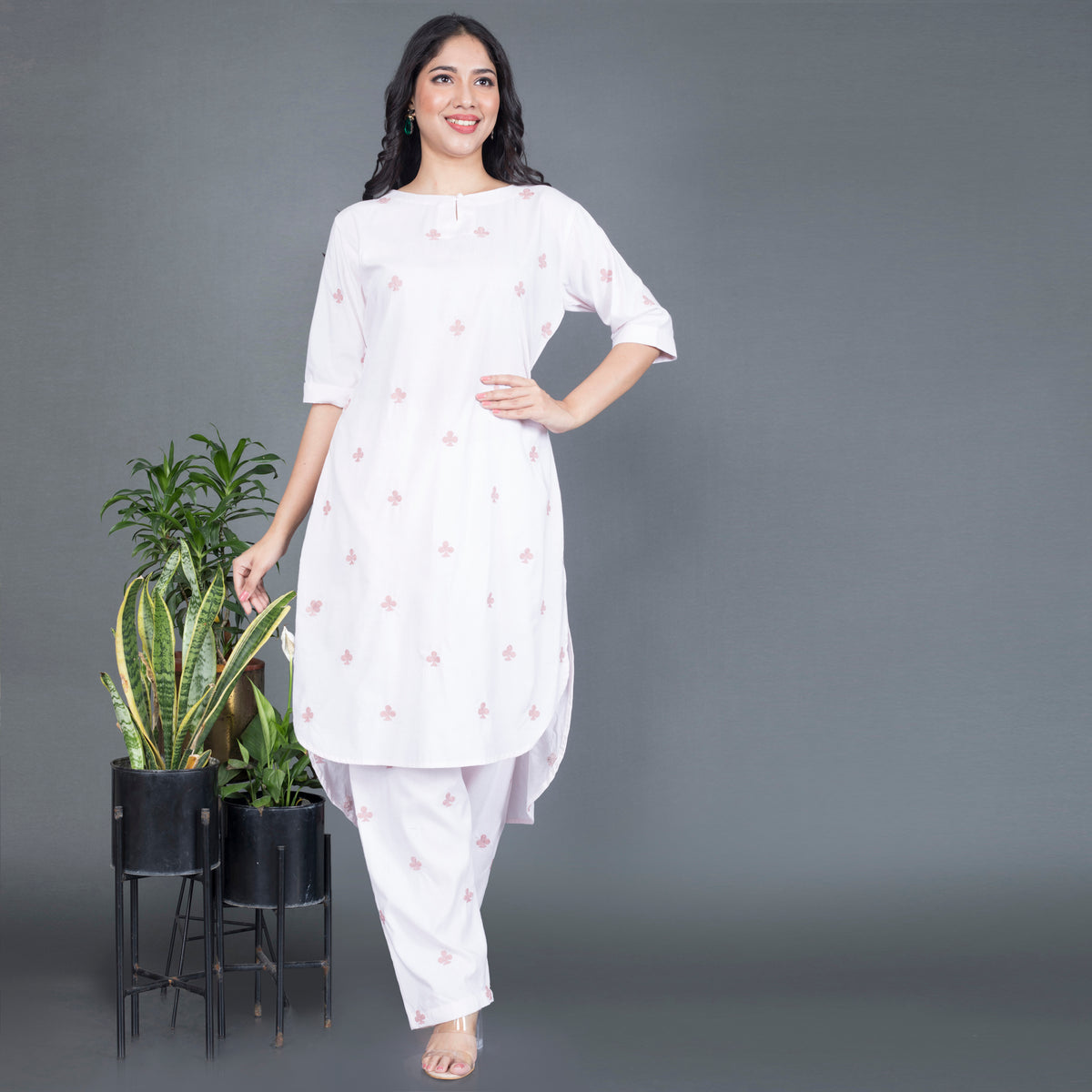 Cotton Kurta Set