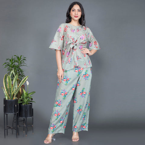 Floral printed Co Ord set
