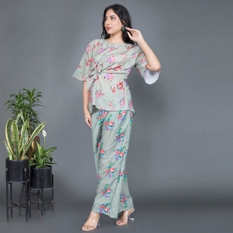 Floral printed Co Ord set