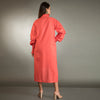 Hand painted Chinese collar style One piece Dress