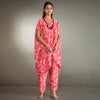 Printed Baggy Co Ord set with Neckpiece