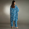 Printed Baggy Co Ord set with Neckpiece
