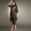 Beaded Work with Kodi on High Low top Co Ord set