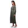 One piece draped dress
