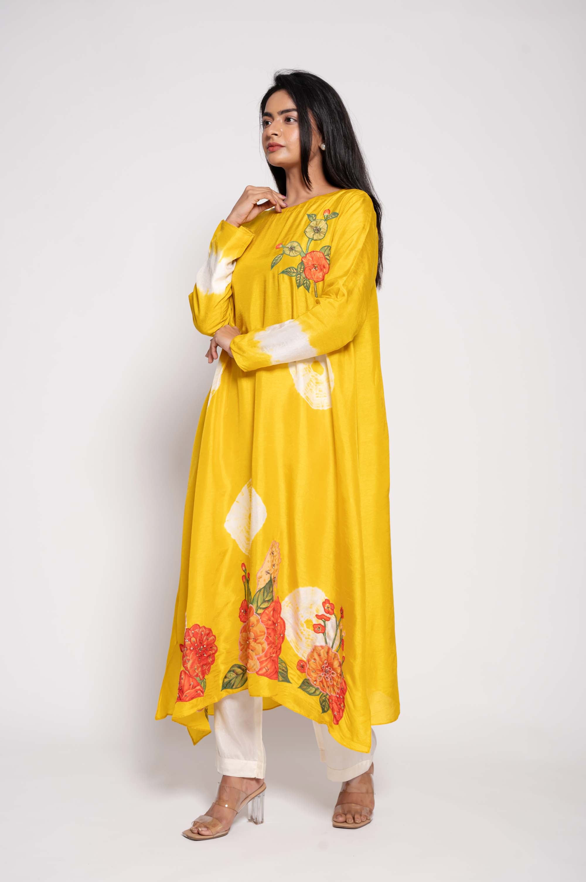 Kurta Set with Applique Work