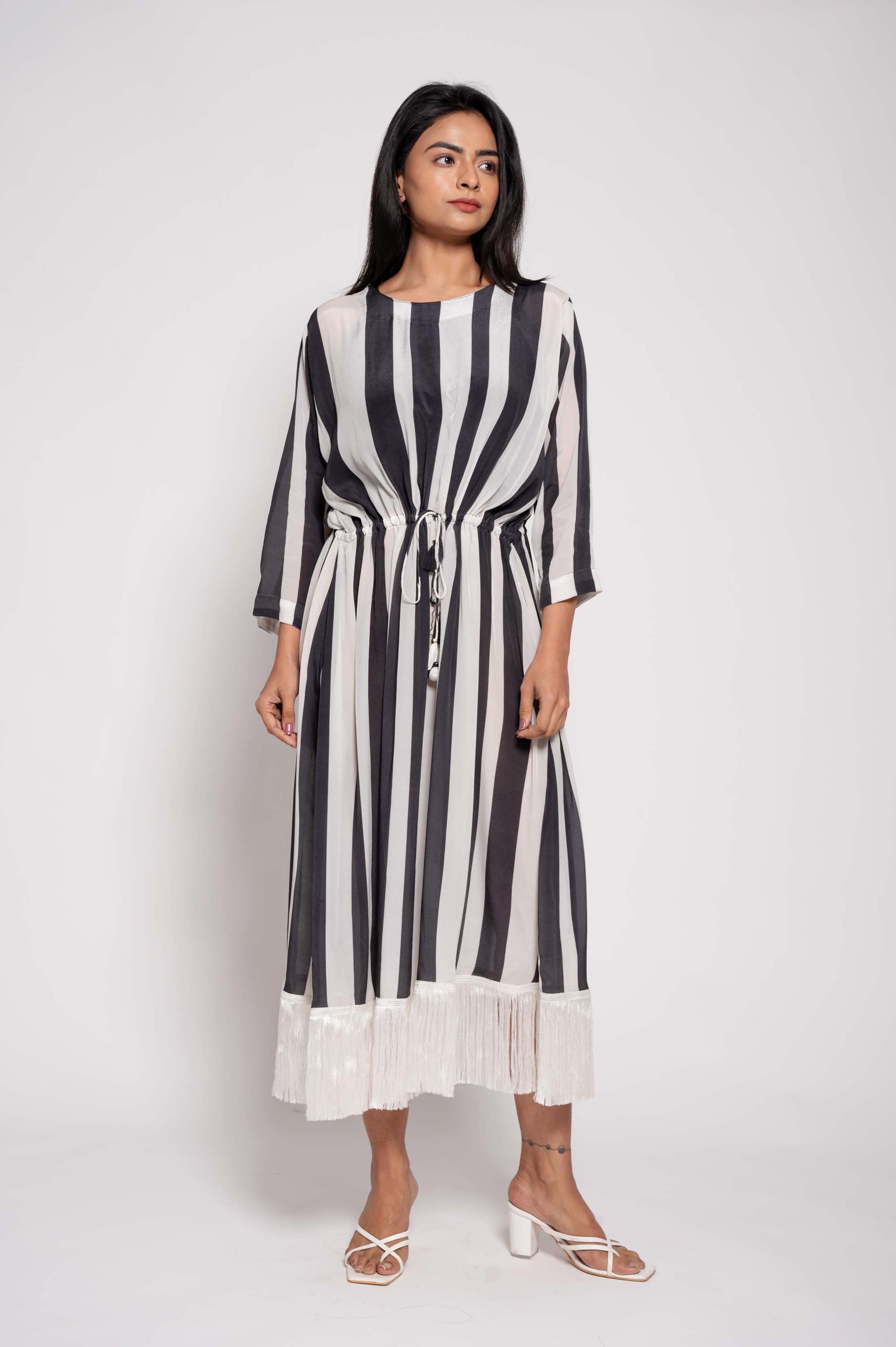 Stripes Stlyled Dress