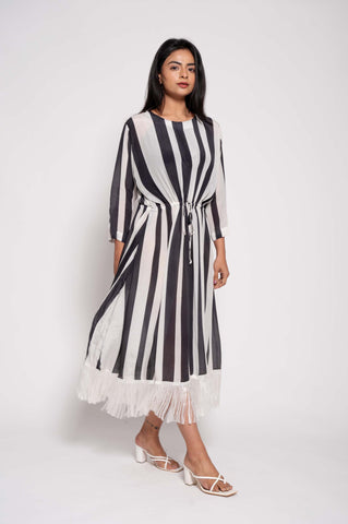 Stripes Stlyled Dress