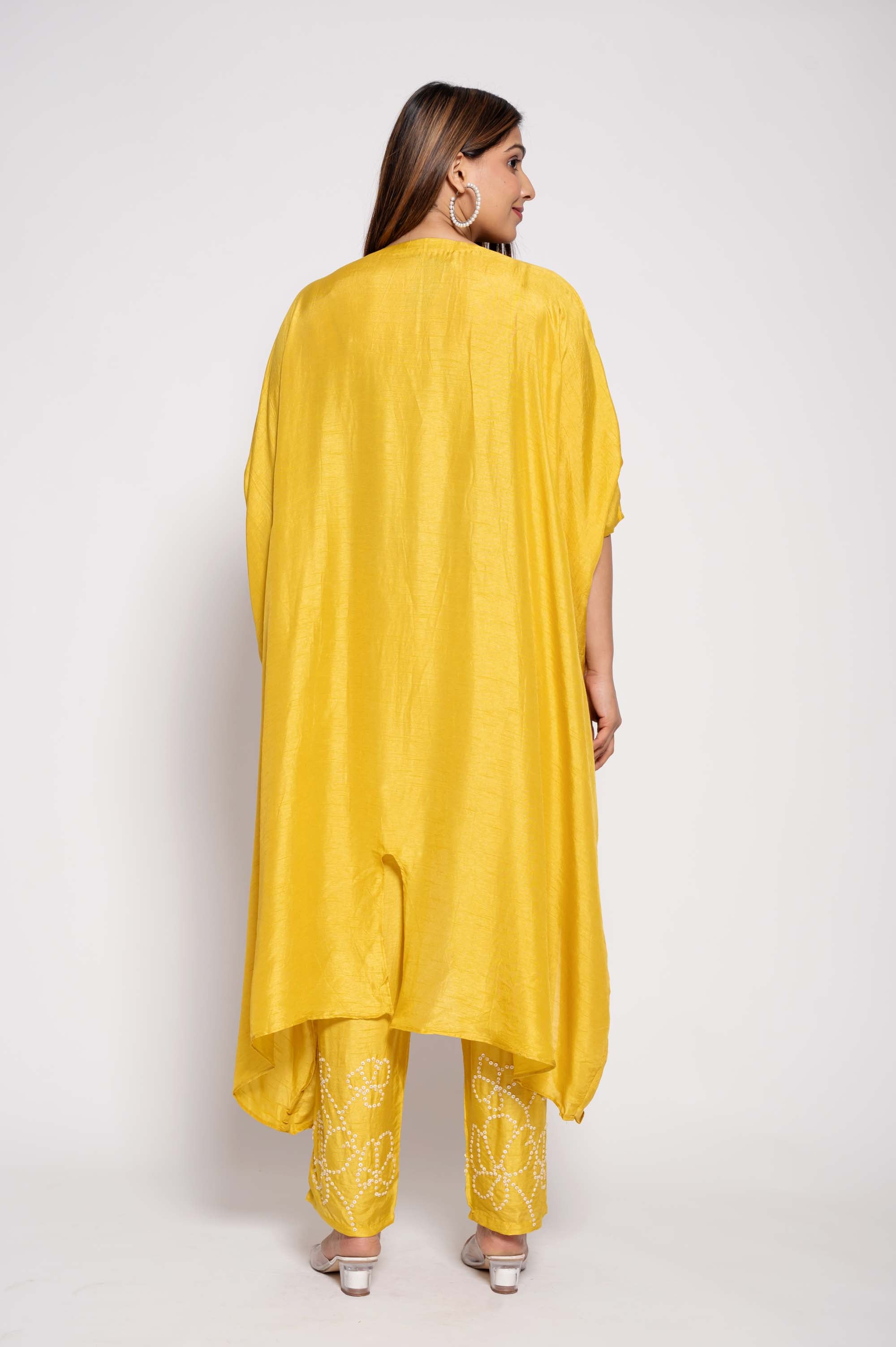 Kaftan Kurta Set with Sequins