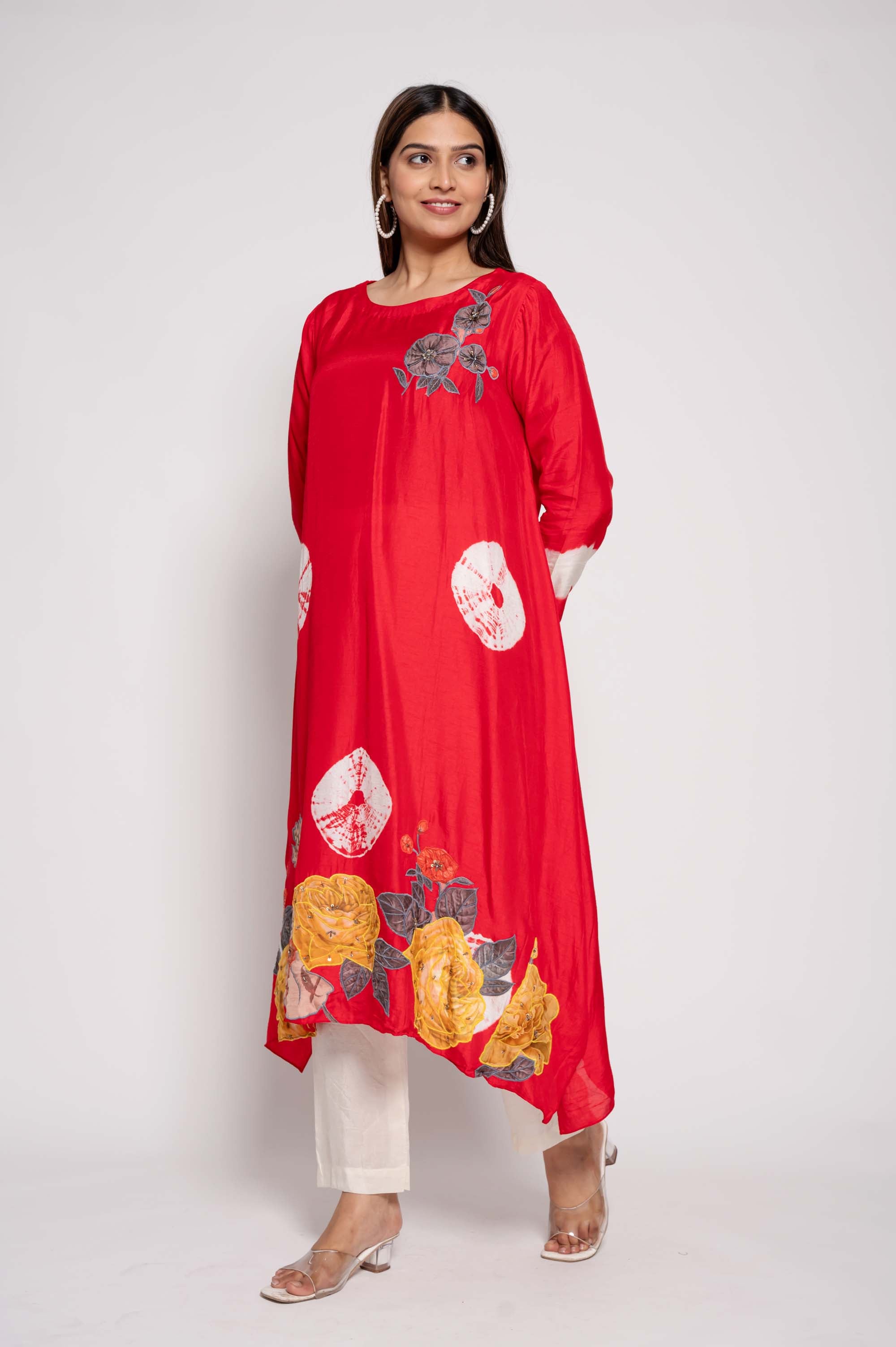 Kurta Set with Applique Work