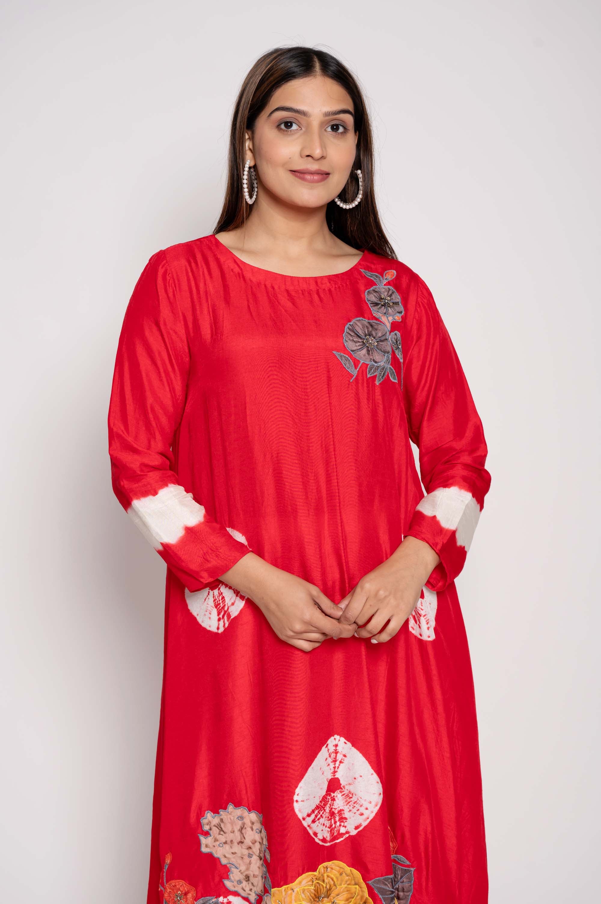 Kurta Set with Applique Work