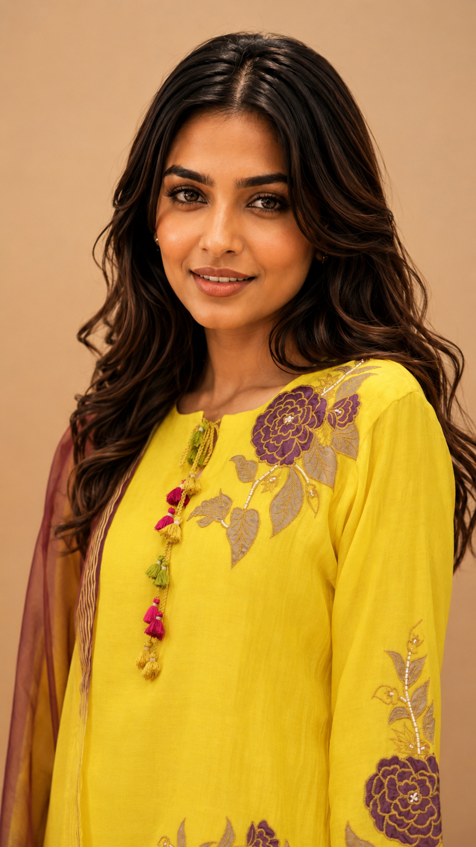 Kurta pant with dupatta (3 piece set) for traditional wear