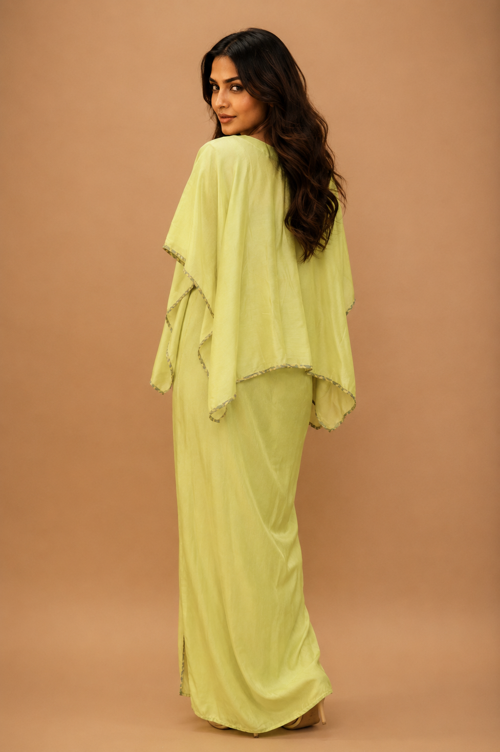 Skirt dhoti with heavy kurta for Party wear