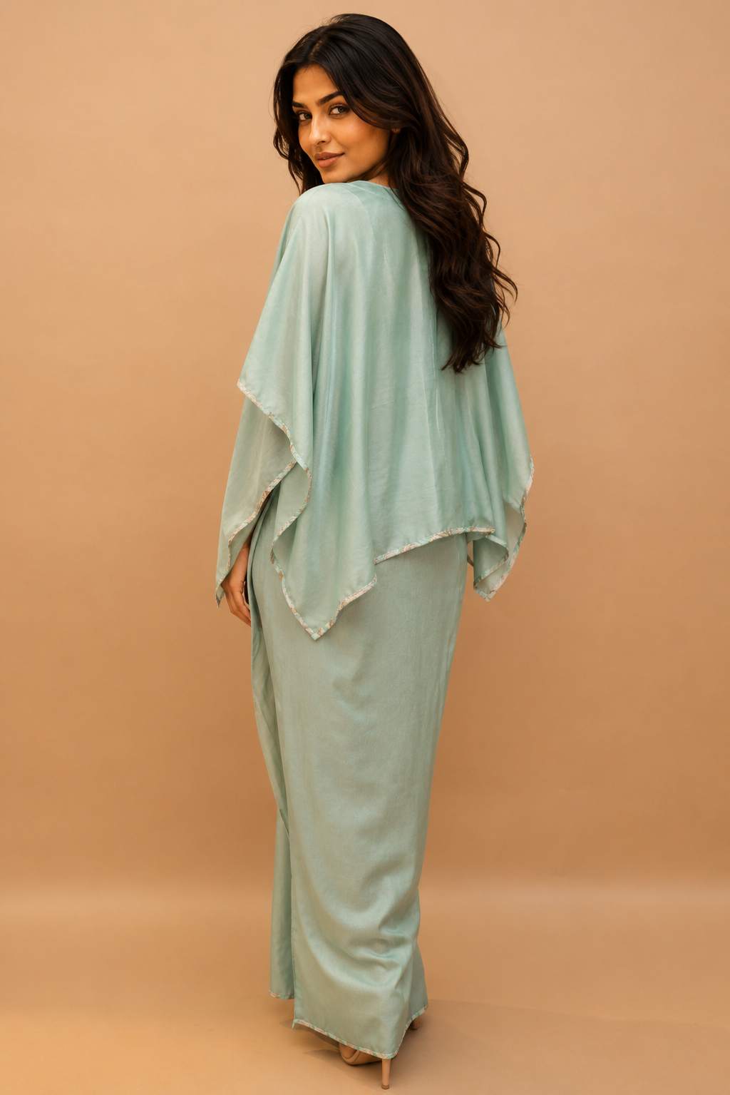 Skirt dhoti with heavy kurta for Party wear